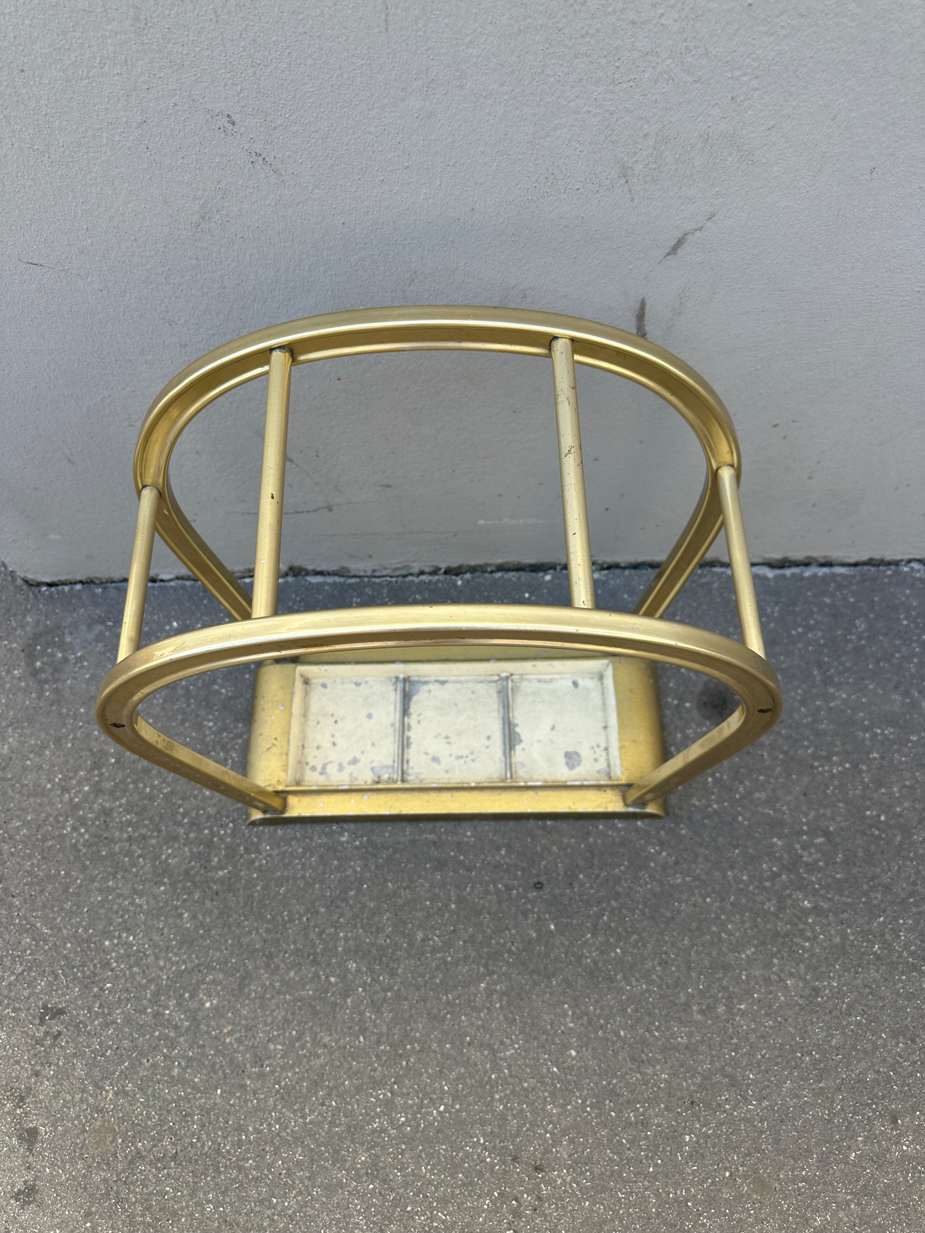 Stylish midcentury umbrella stand