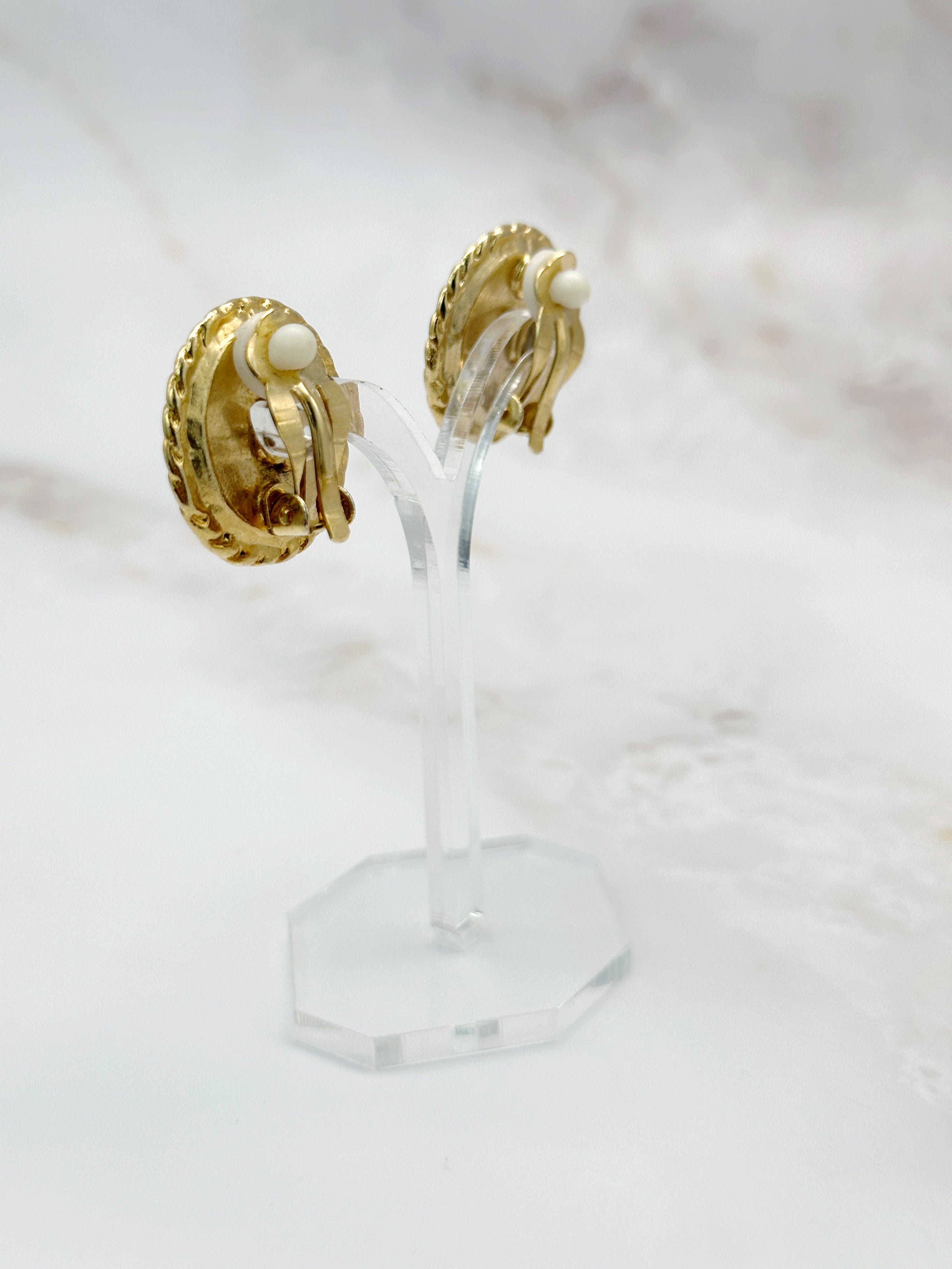 Vintage Ohrclips um 1980