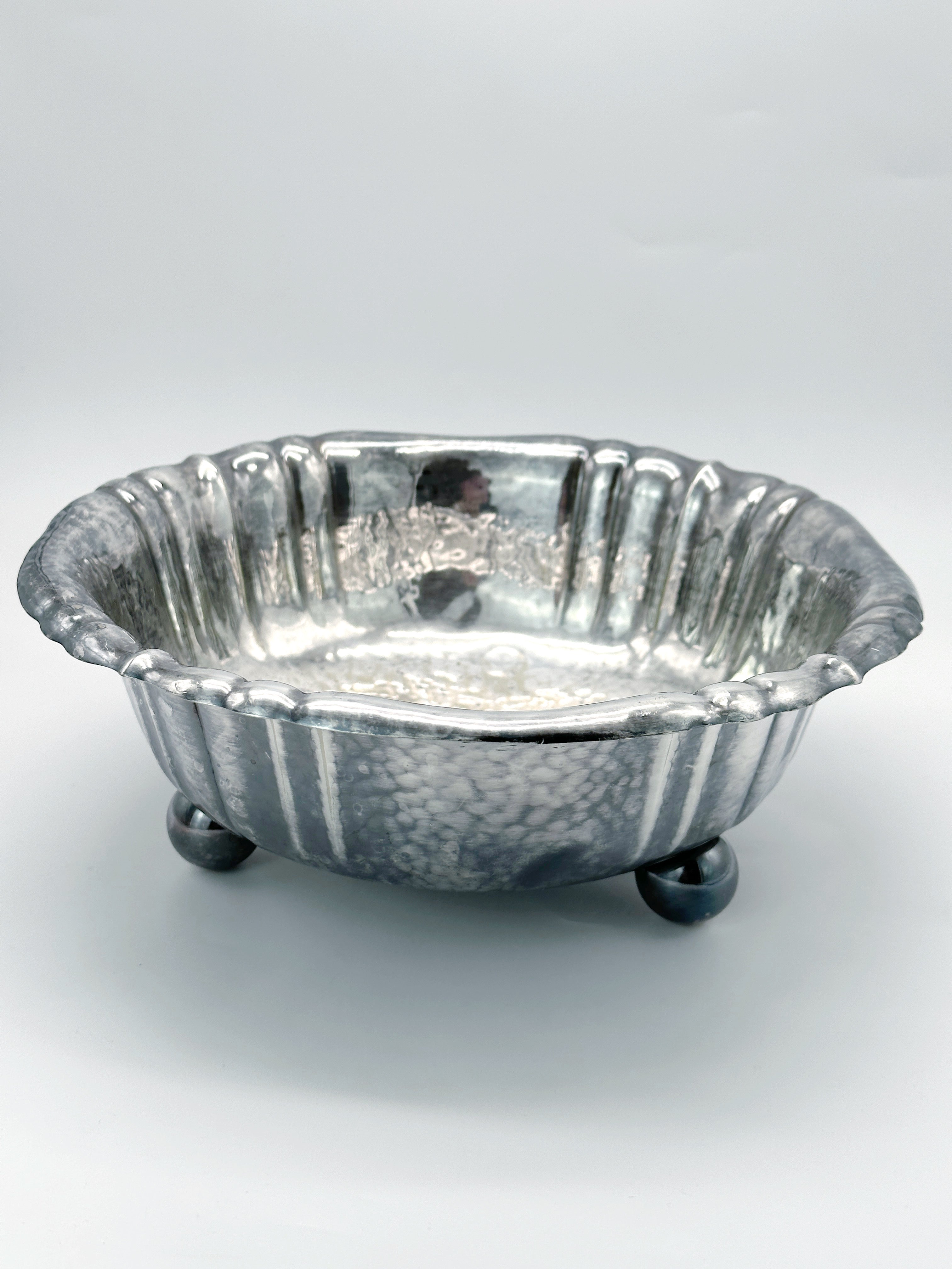 Vintage Schale Krupp Berndorf Gehämmert