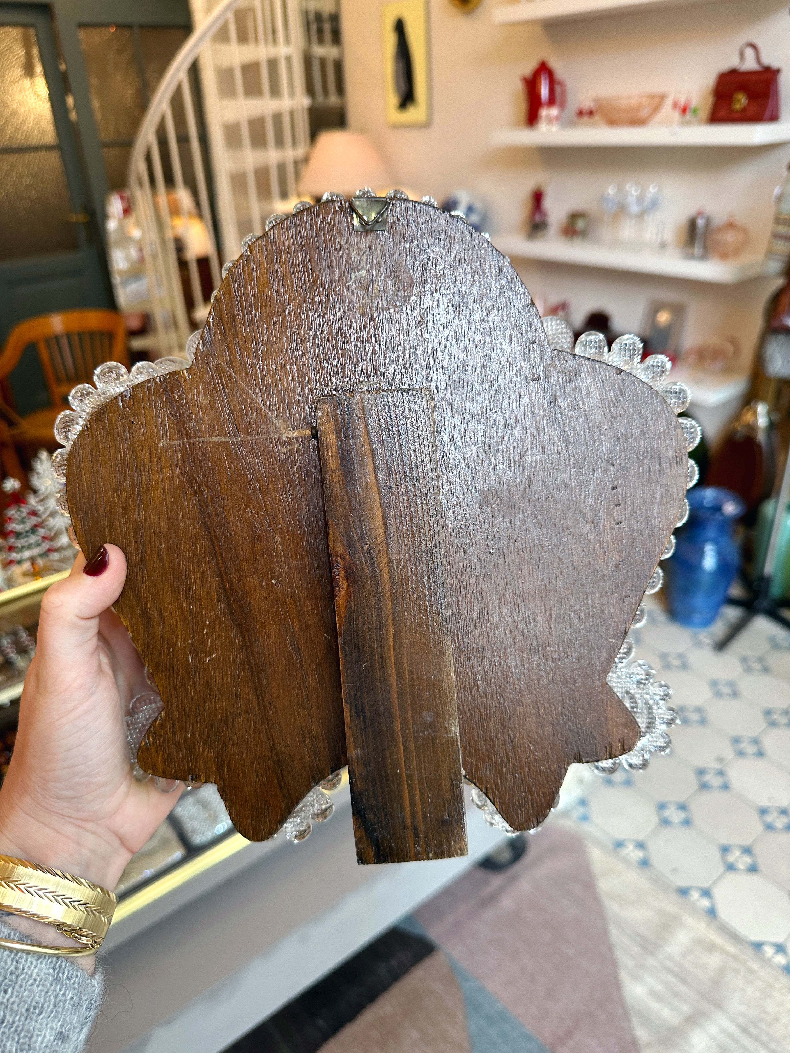 Murano glass mirror around 1950