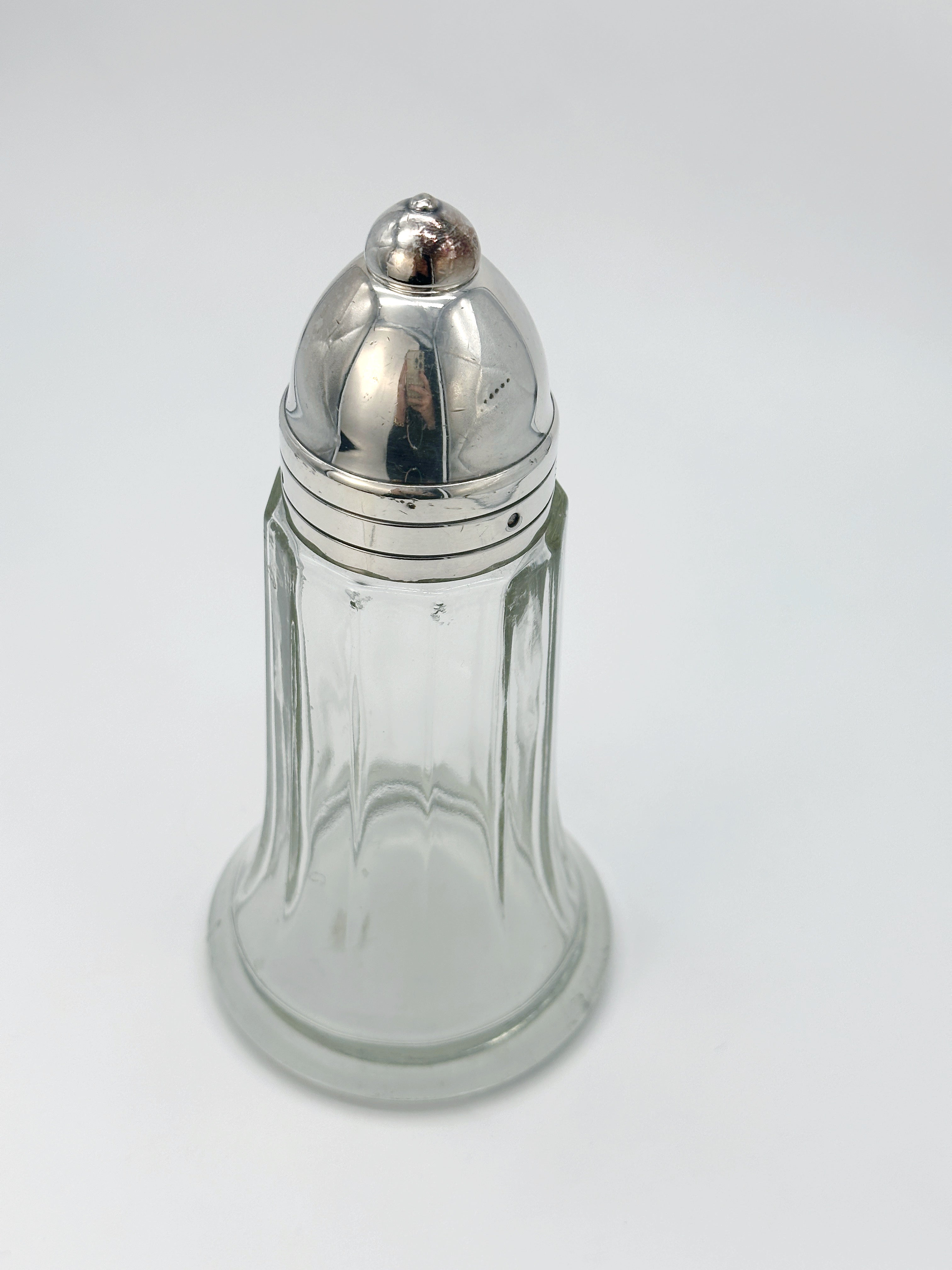 Vintage Zuckestreuer von Christofle, versilbert, Frankreich um 1950