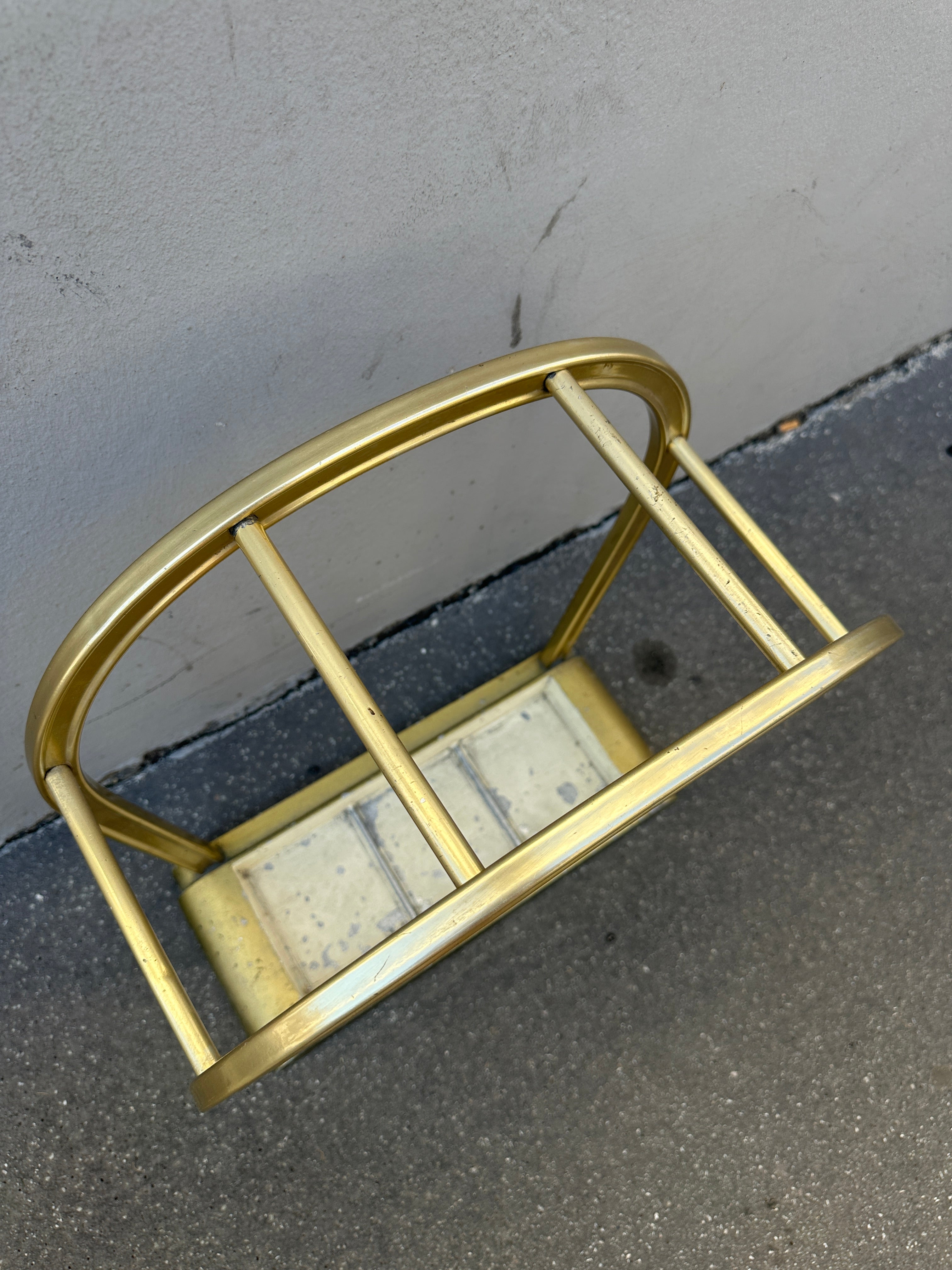 Stylish midcentury umbrella stand