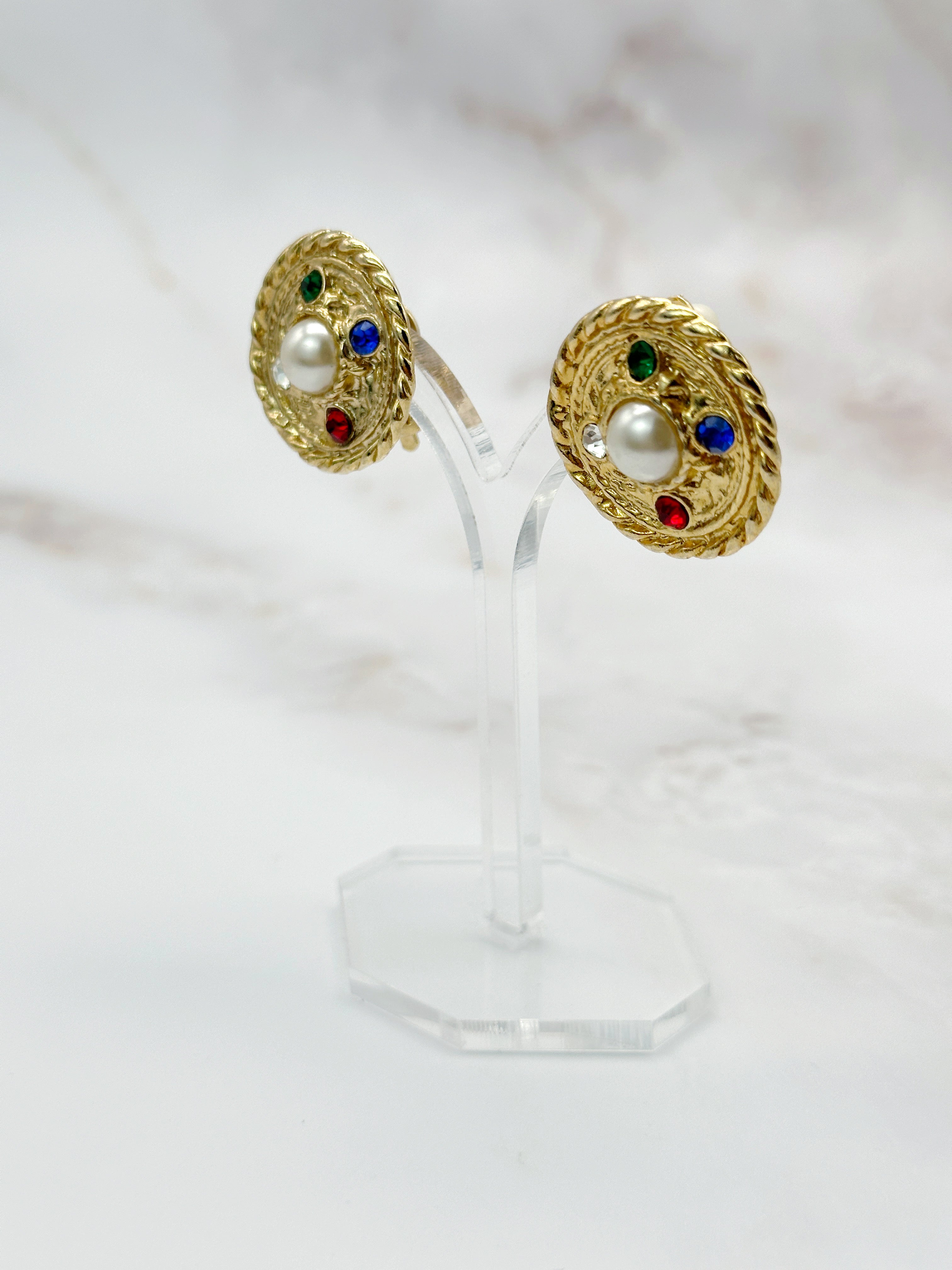 Vintage Ohrclips um 1980