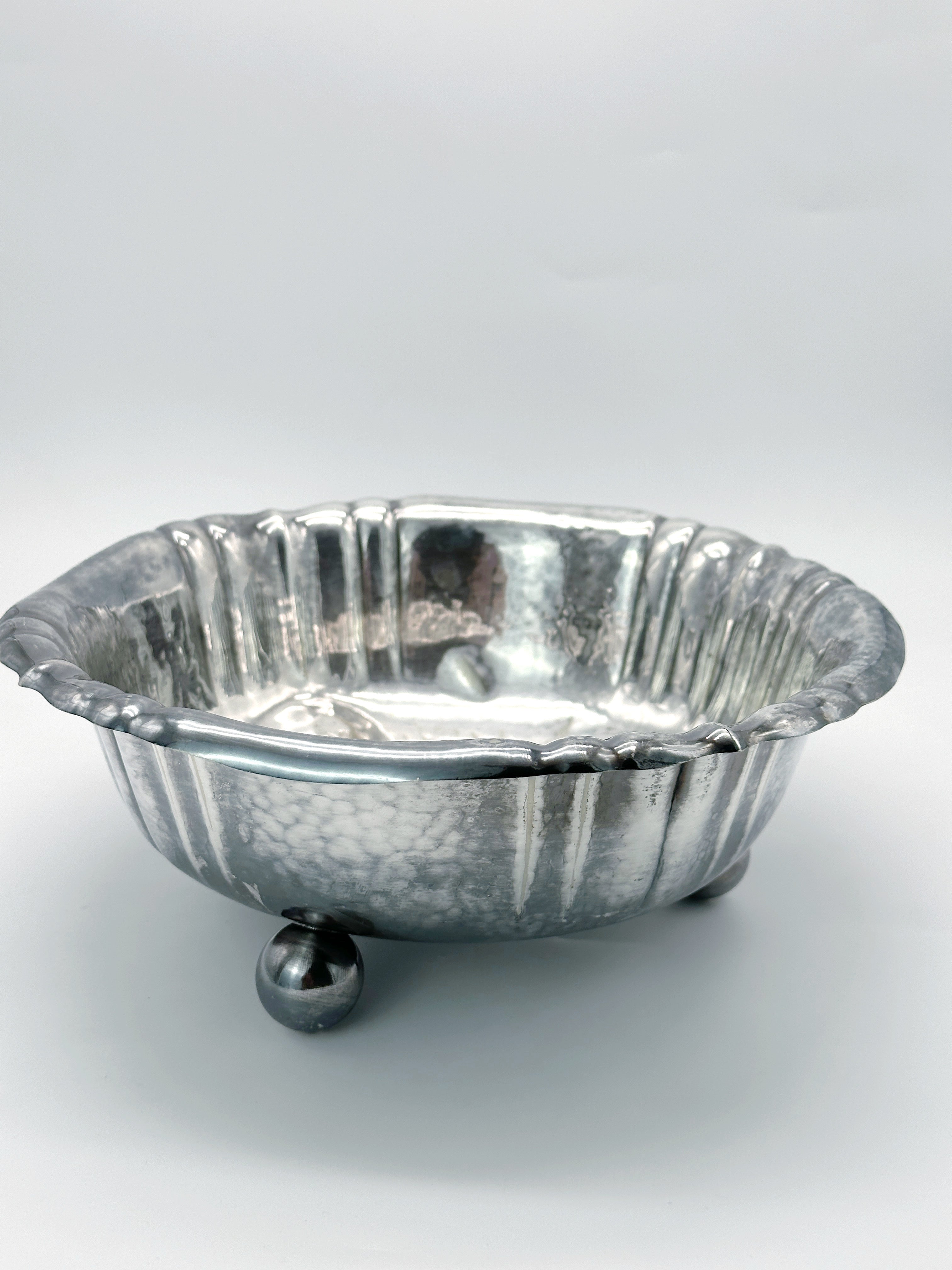 Vintage Schale Krupp Berndorf Gehämmert