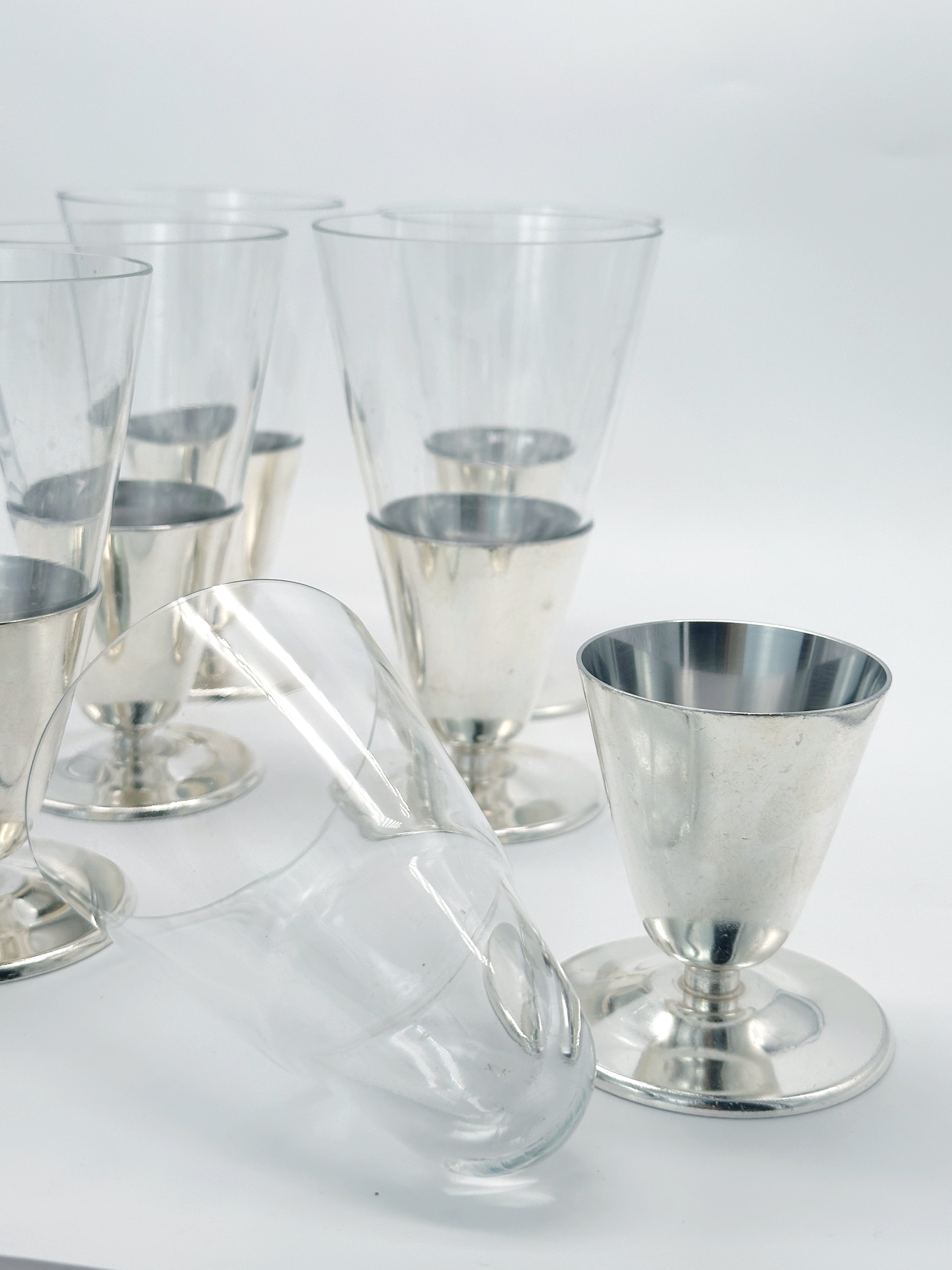 Stylish WMF ice cream cups/iced coffee cups