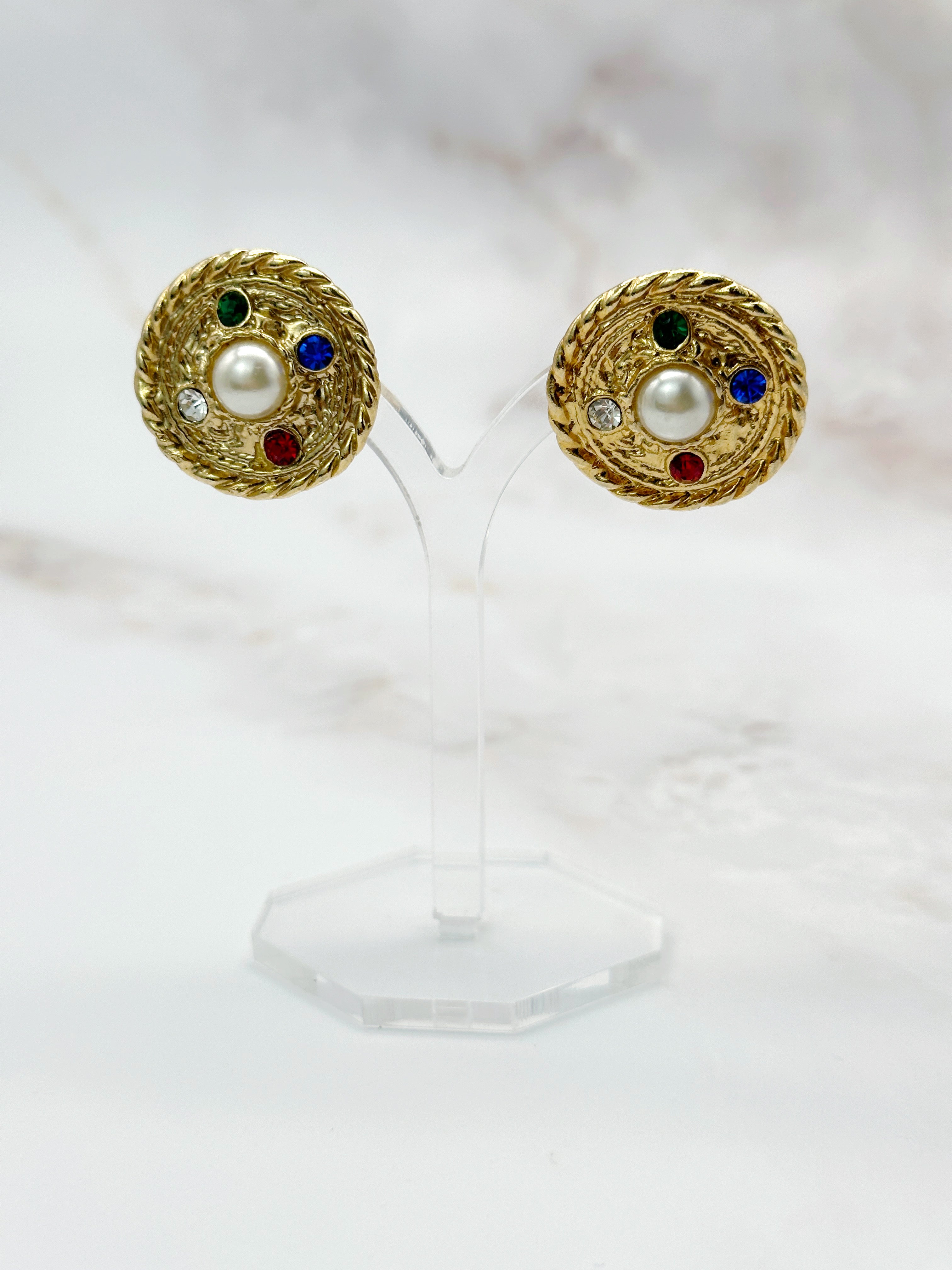 Vintage Ohrclips um 1980