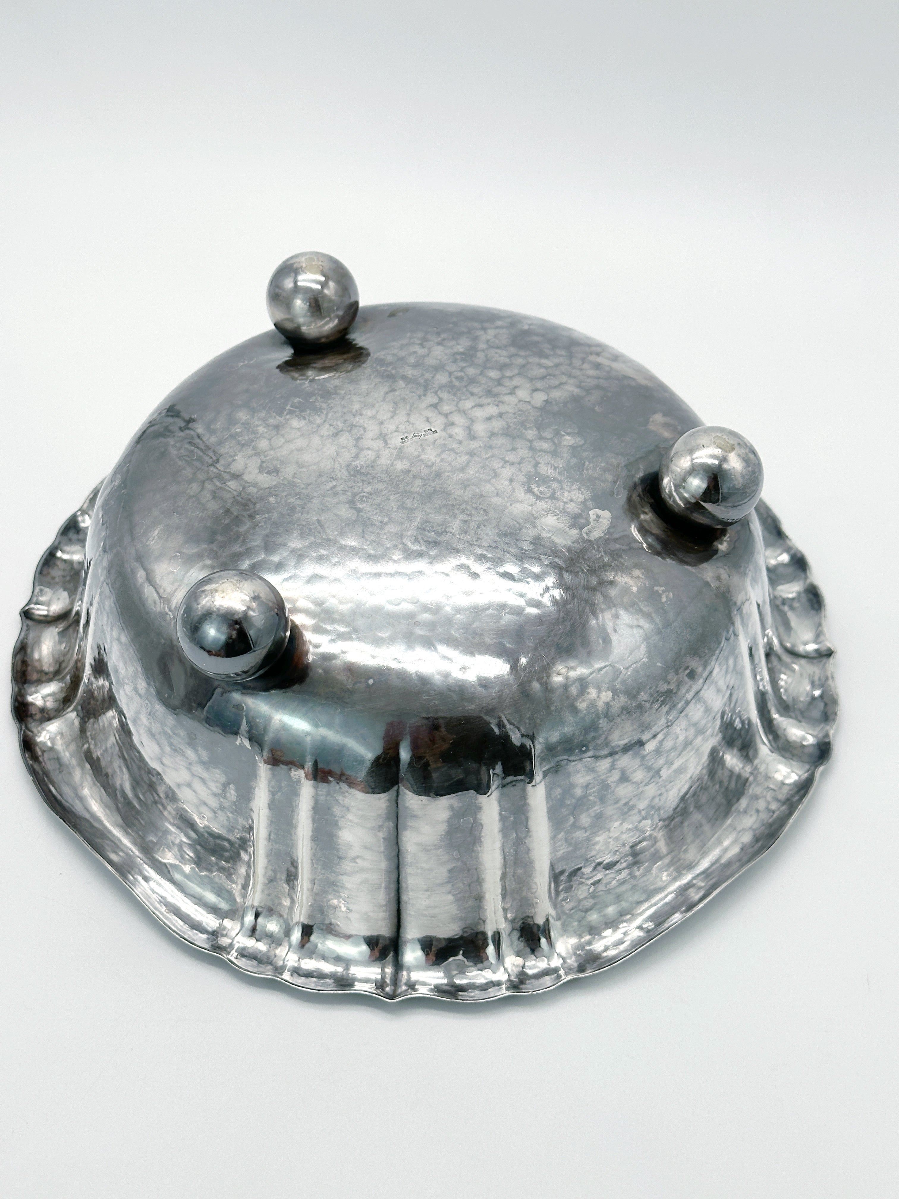 Vintage Schale Krupp Berndorf Gehämmert