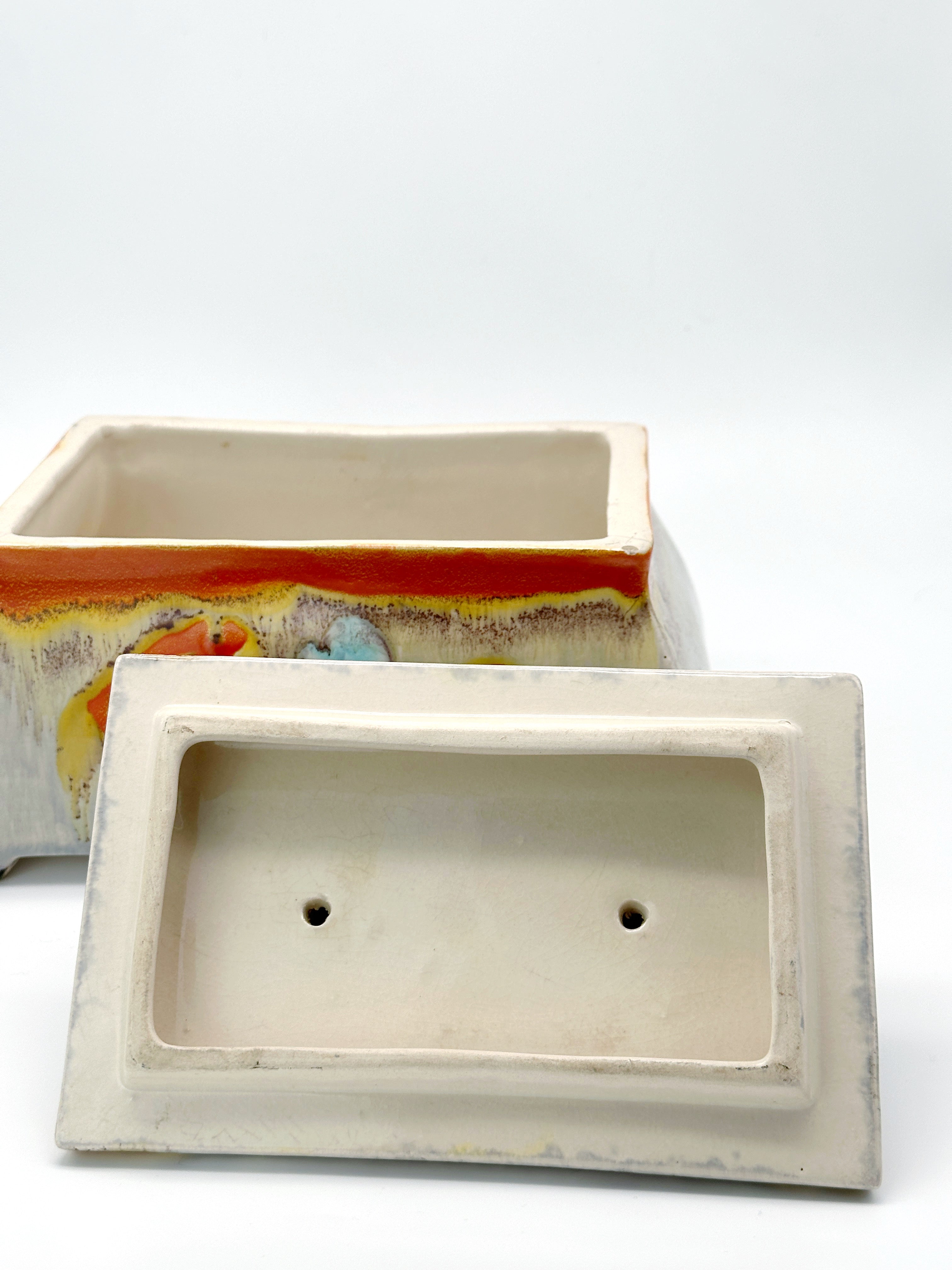 Wunderschöne Art Déco Deckeldose