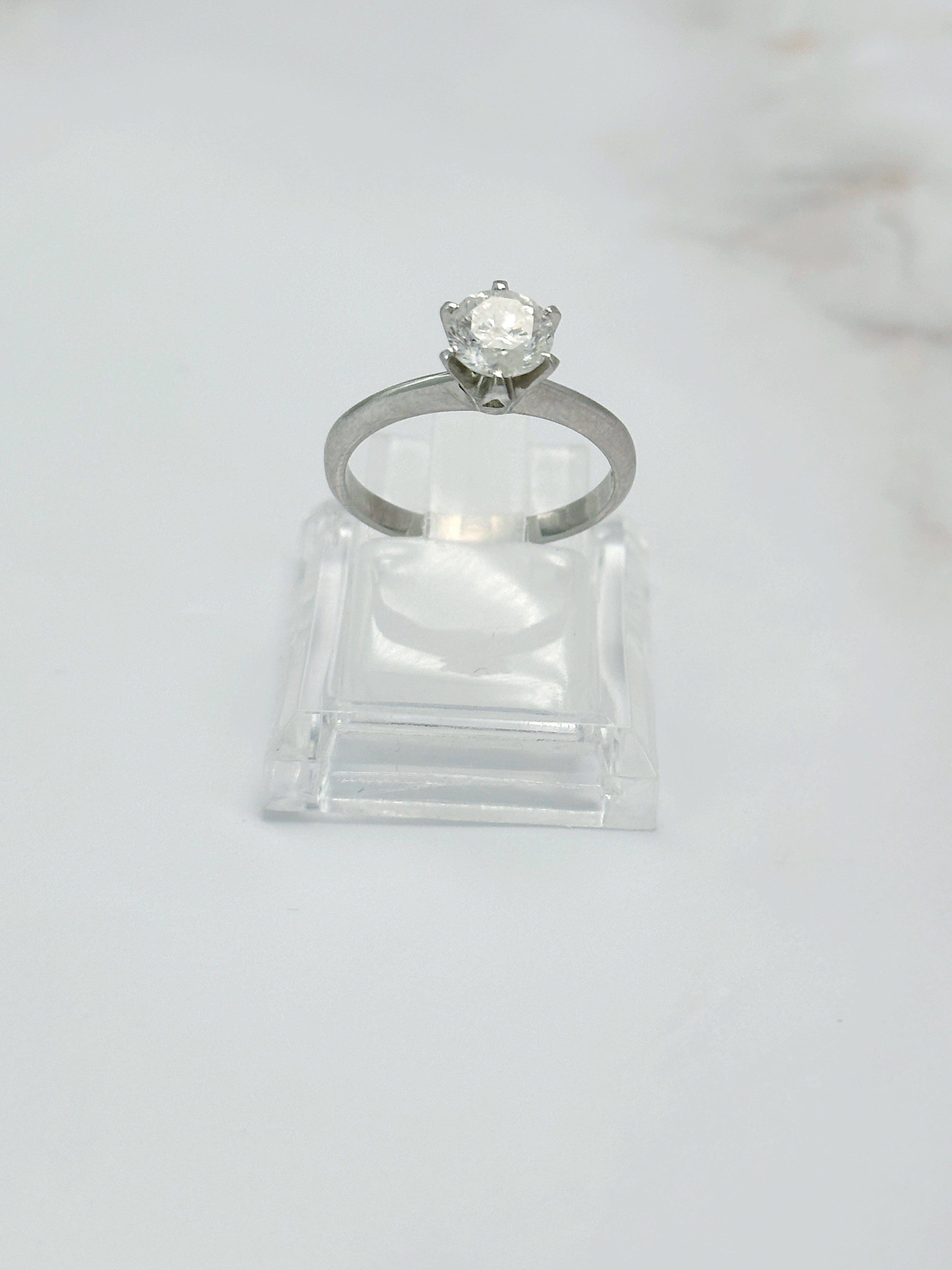 Vintage Solität Ring 1,02 ct