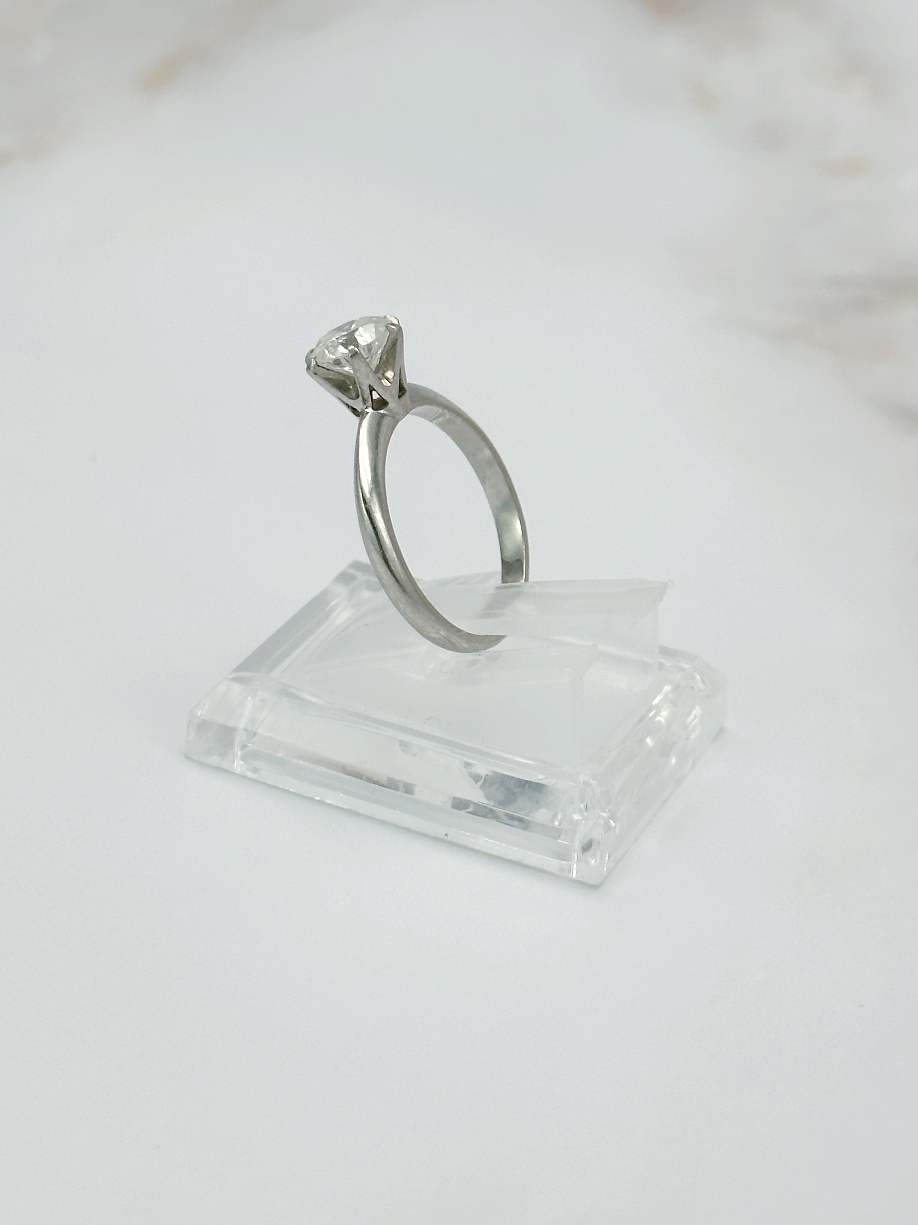 Vintage Solität Ring 1,02 ct