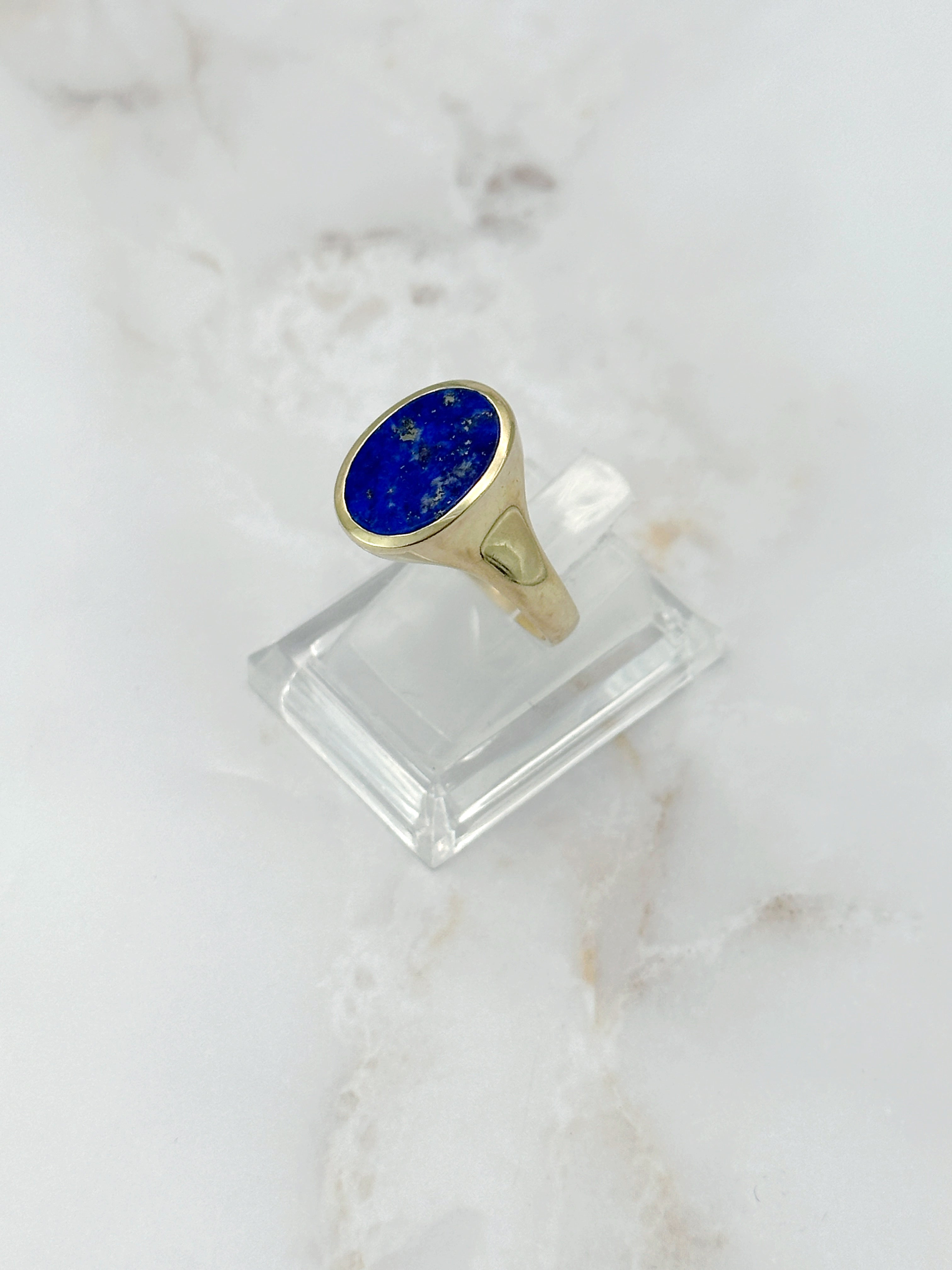 Vintage Ring mit Lapislazuli