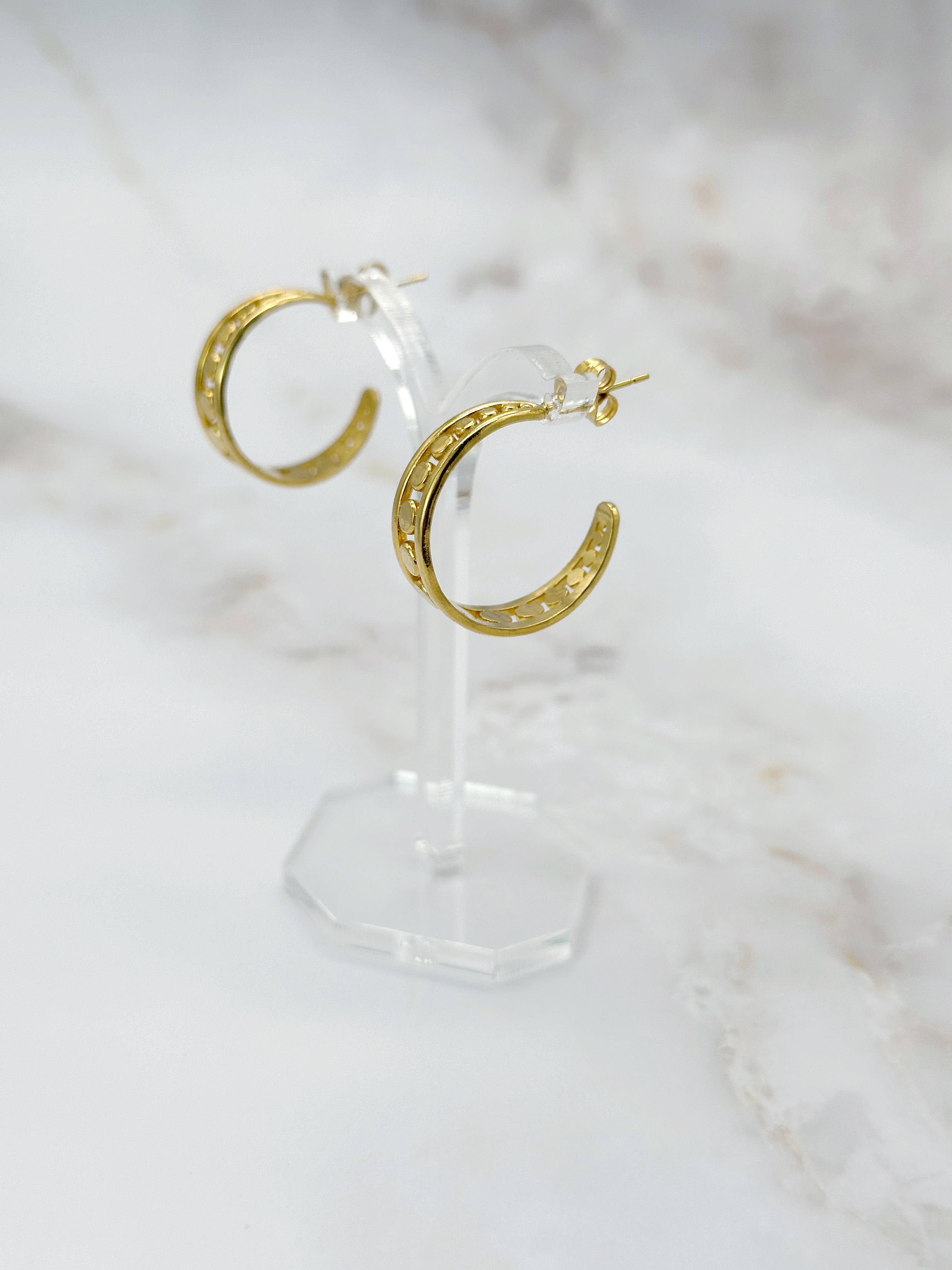 Ausgefallene Vintage Creolen