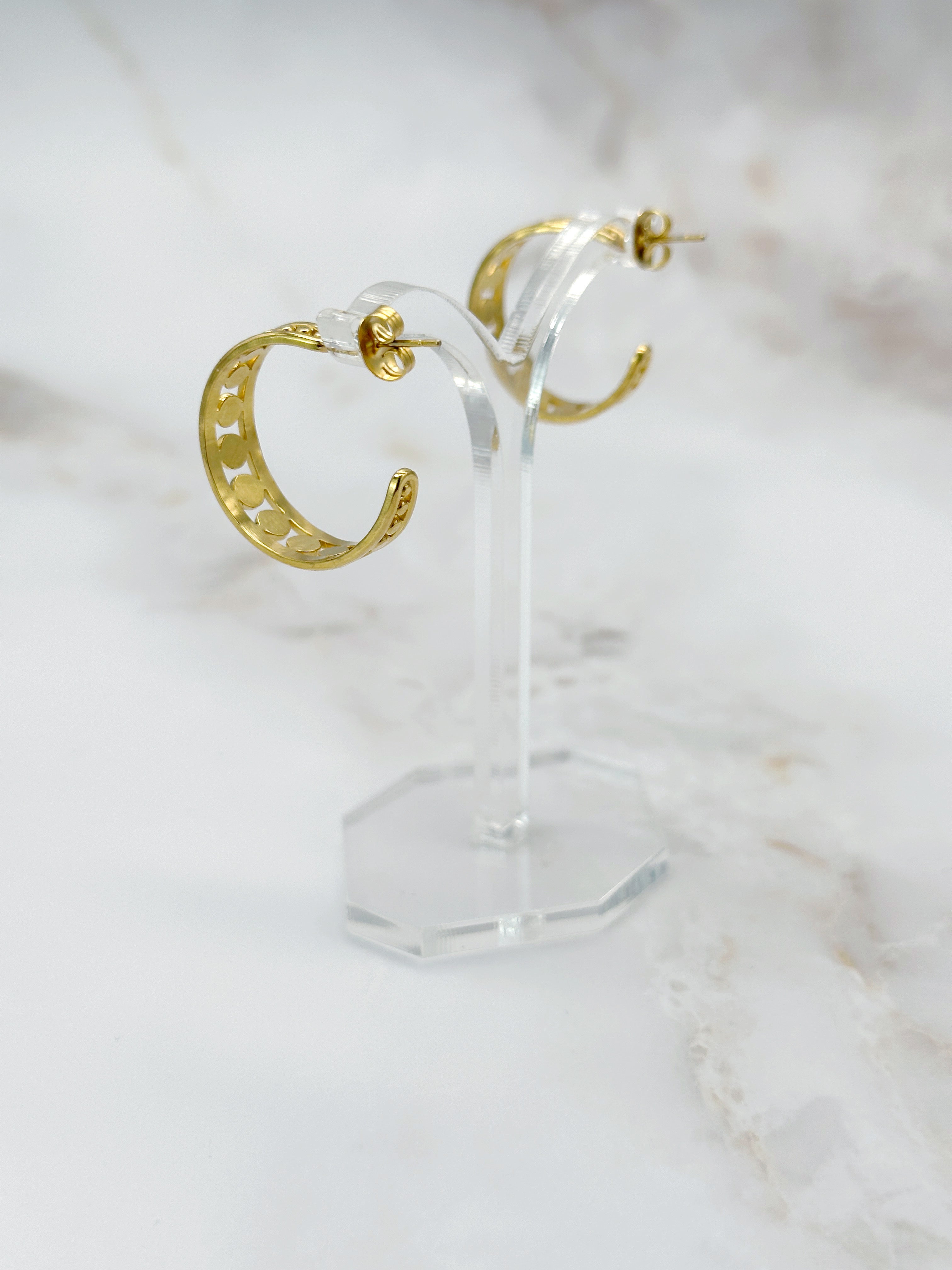 Ausgefallene Vintage Creolen