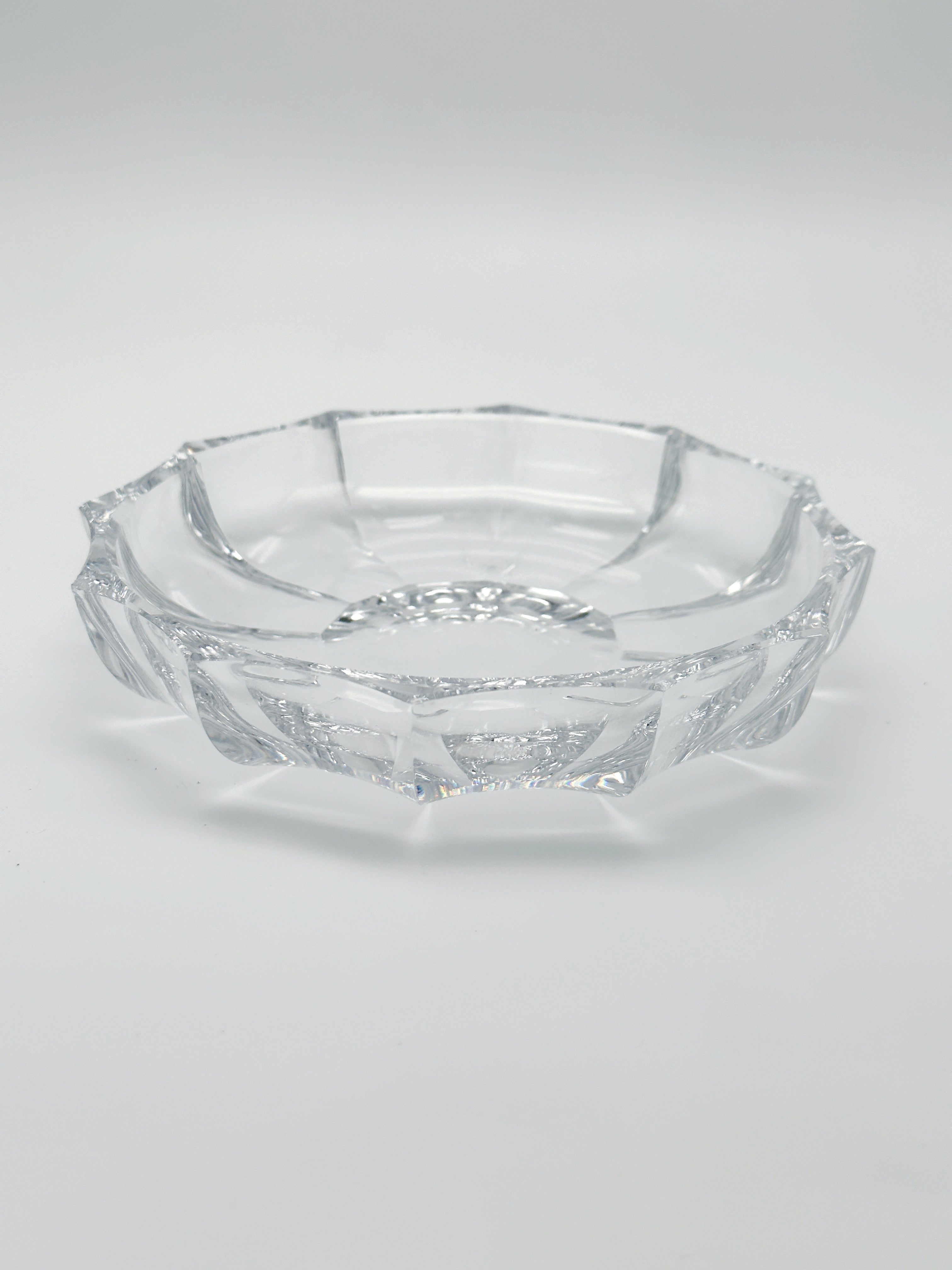 Salad set crystal glass