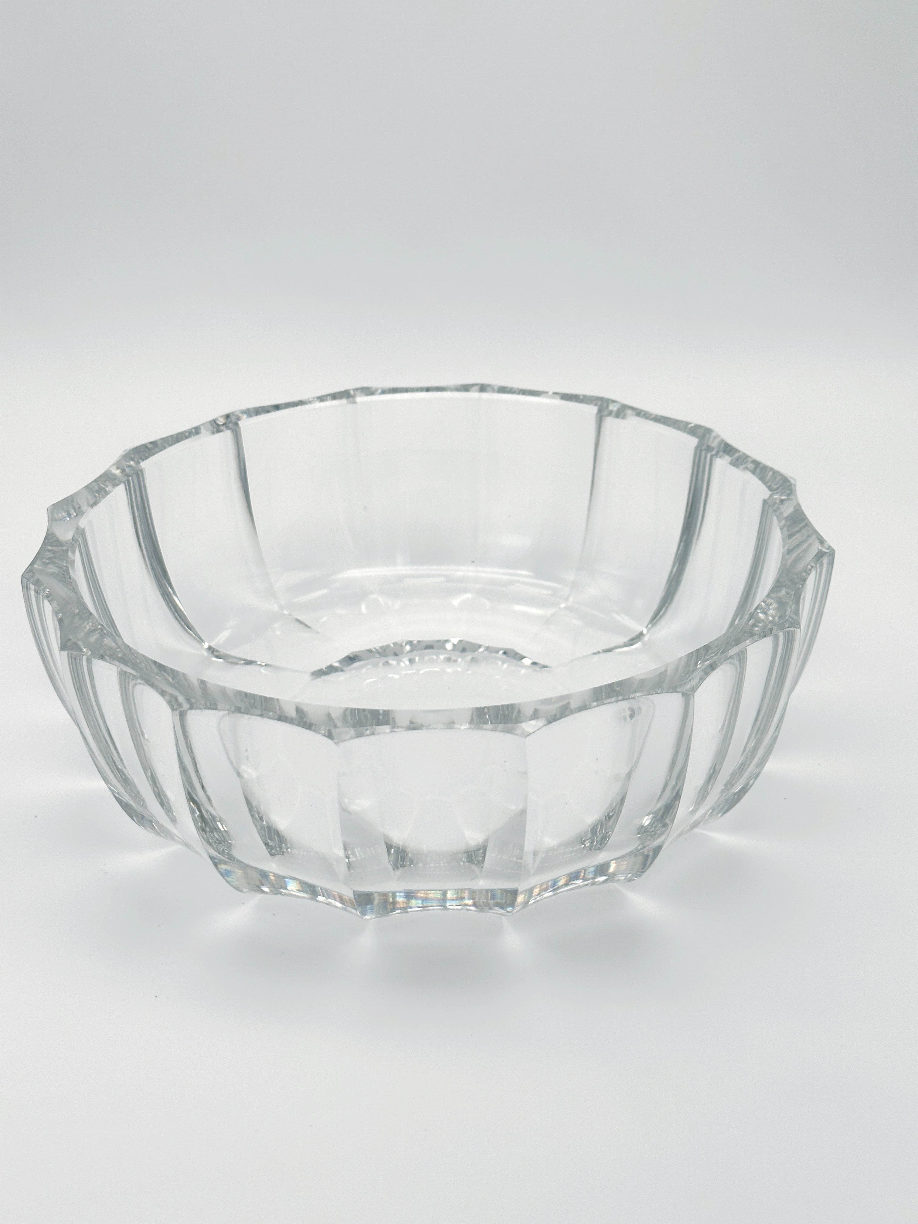 Salad set crystal glass
