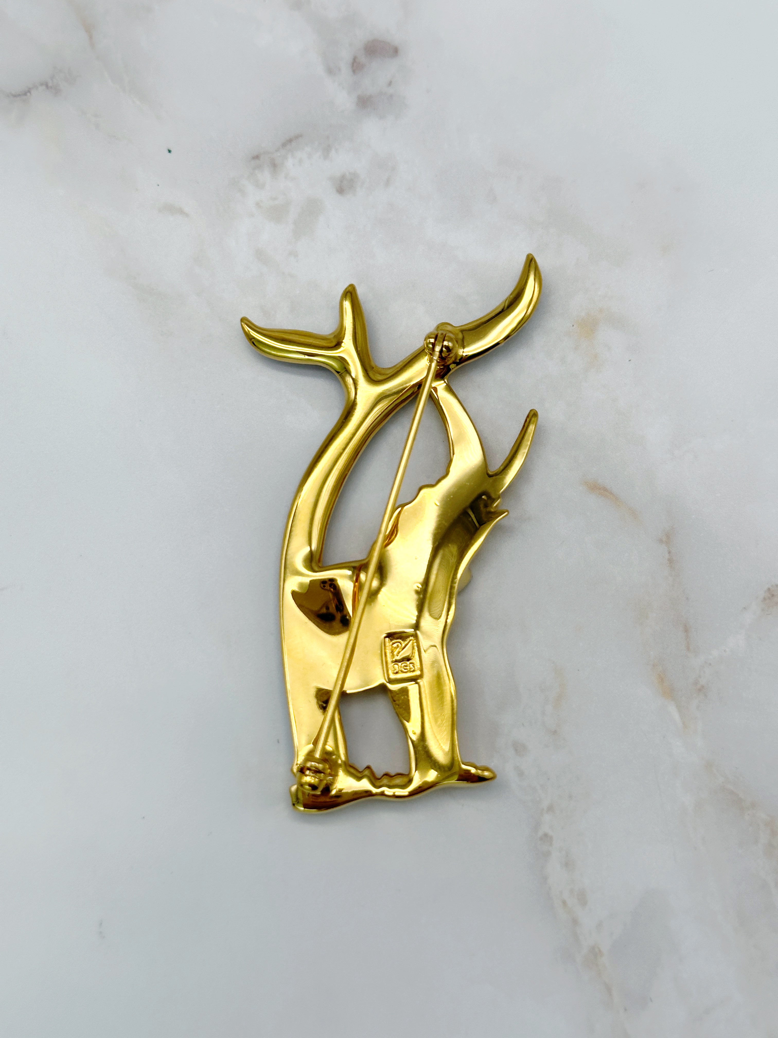 Elefanten Brosche Swarovski