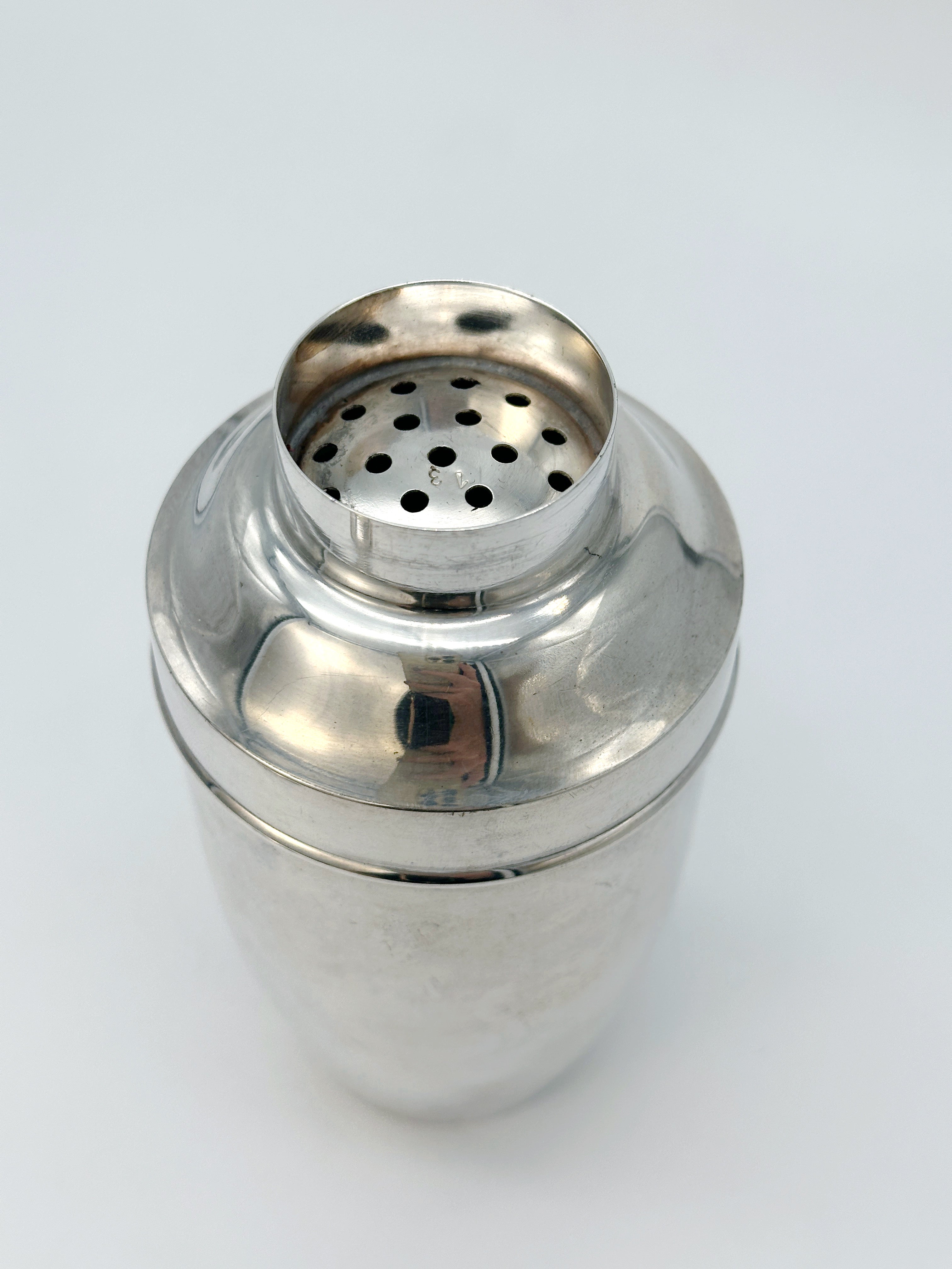 Small vintage cocktail shaker by Wolff Pforzheim, silver-plated