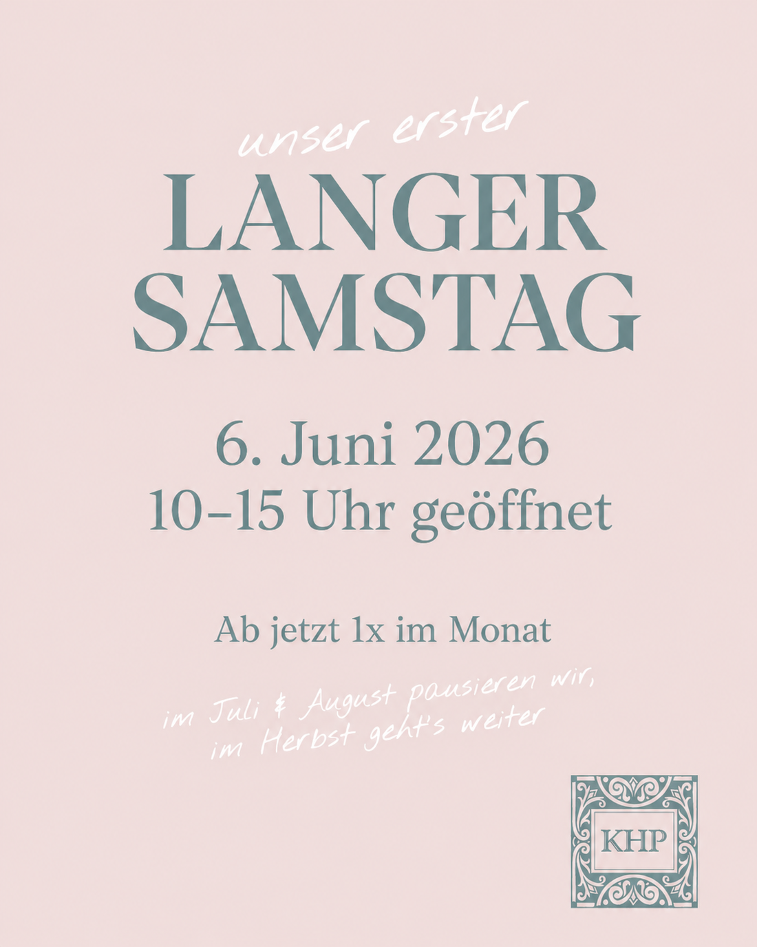 Unser erster langer Samstag bei Kunsthandel Pichler