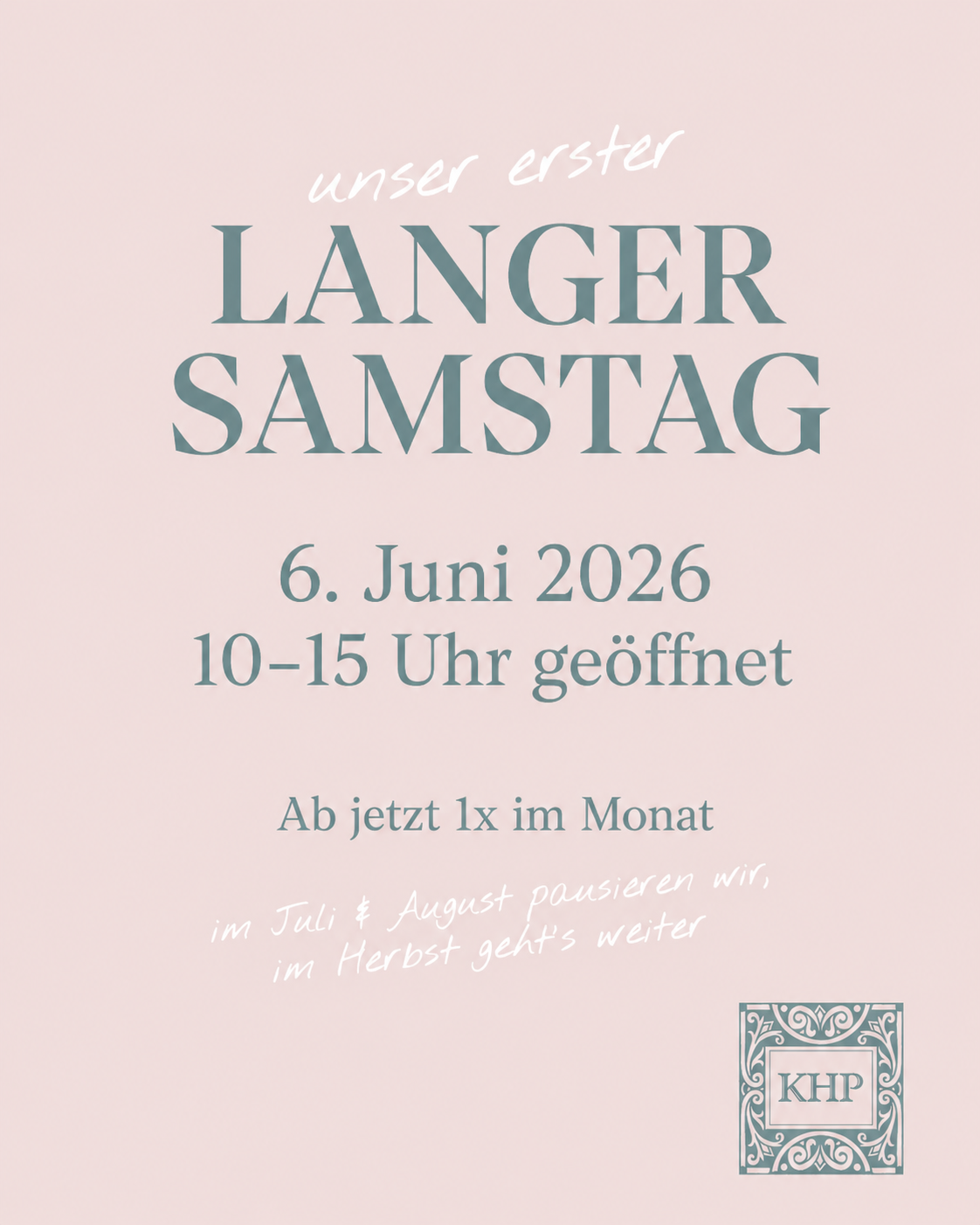 Unser erster langer Samstag bei Kunsthandel Pichler
