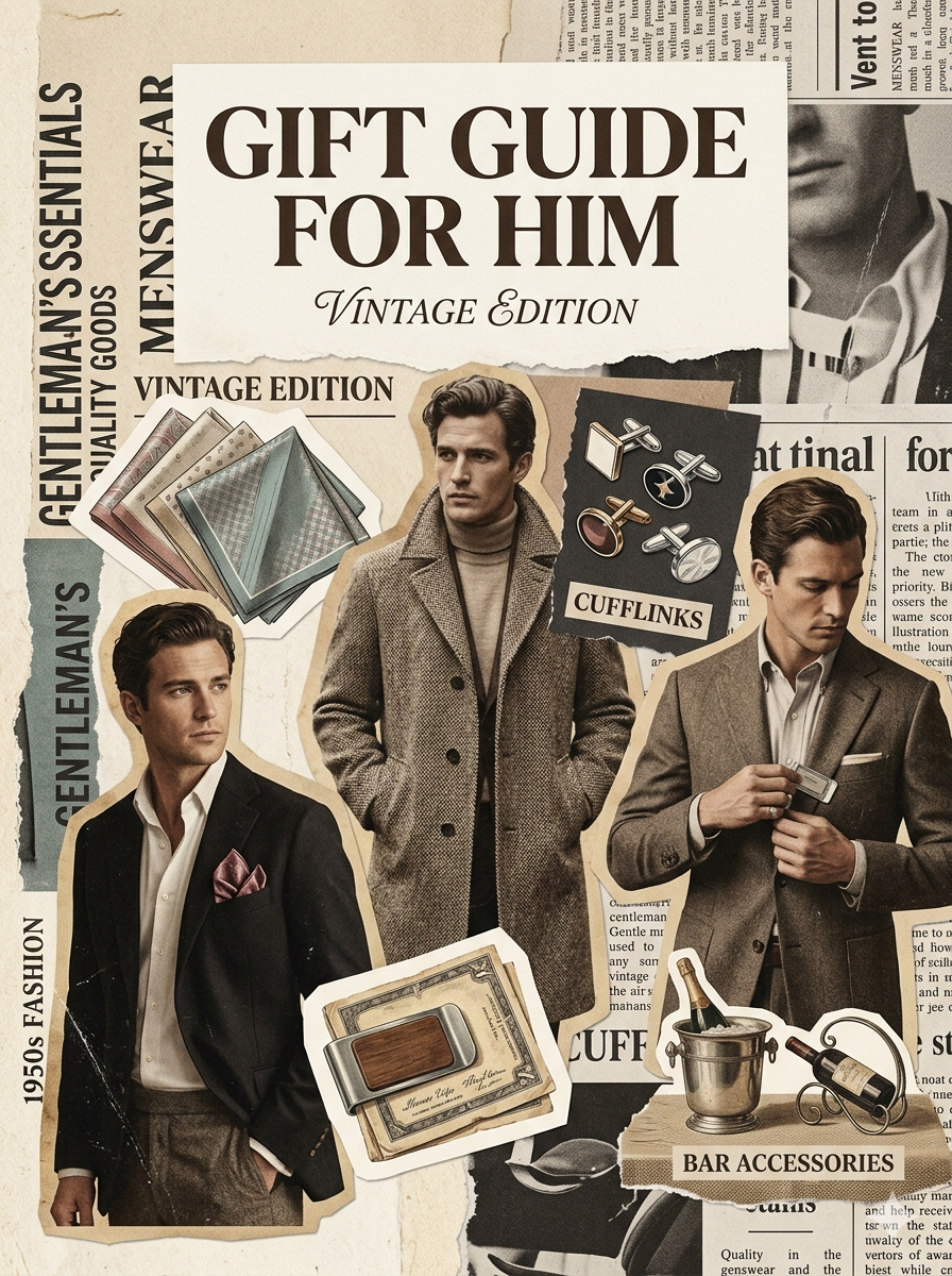 Vintage Gift Guide: Besondere Geschenke mit Charakter für ihn