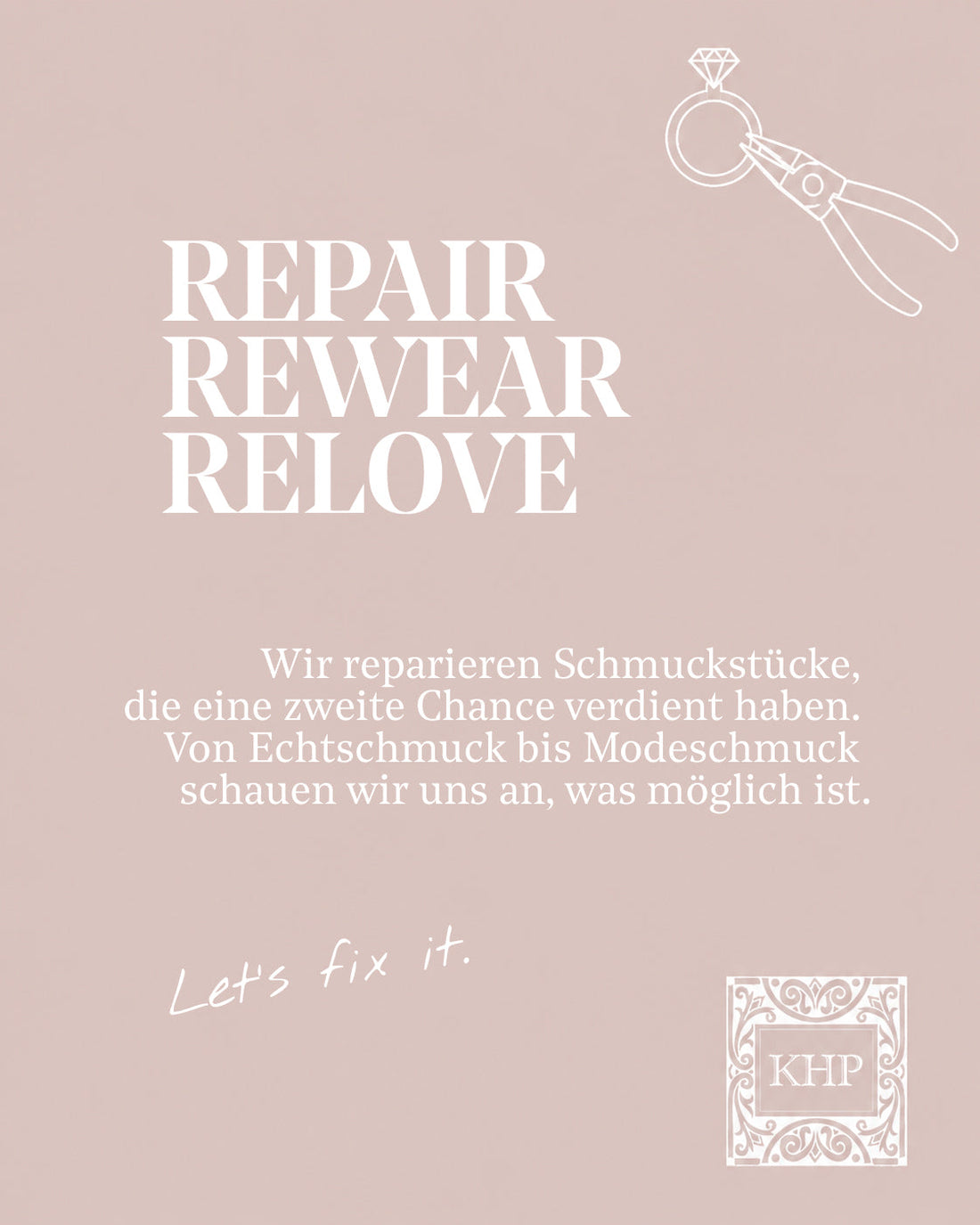 Schmuck reparieren statt vergessen: unser Reparaturservice im Kunsthandel Pichler