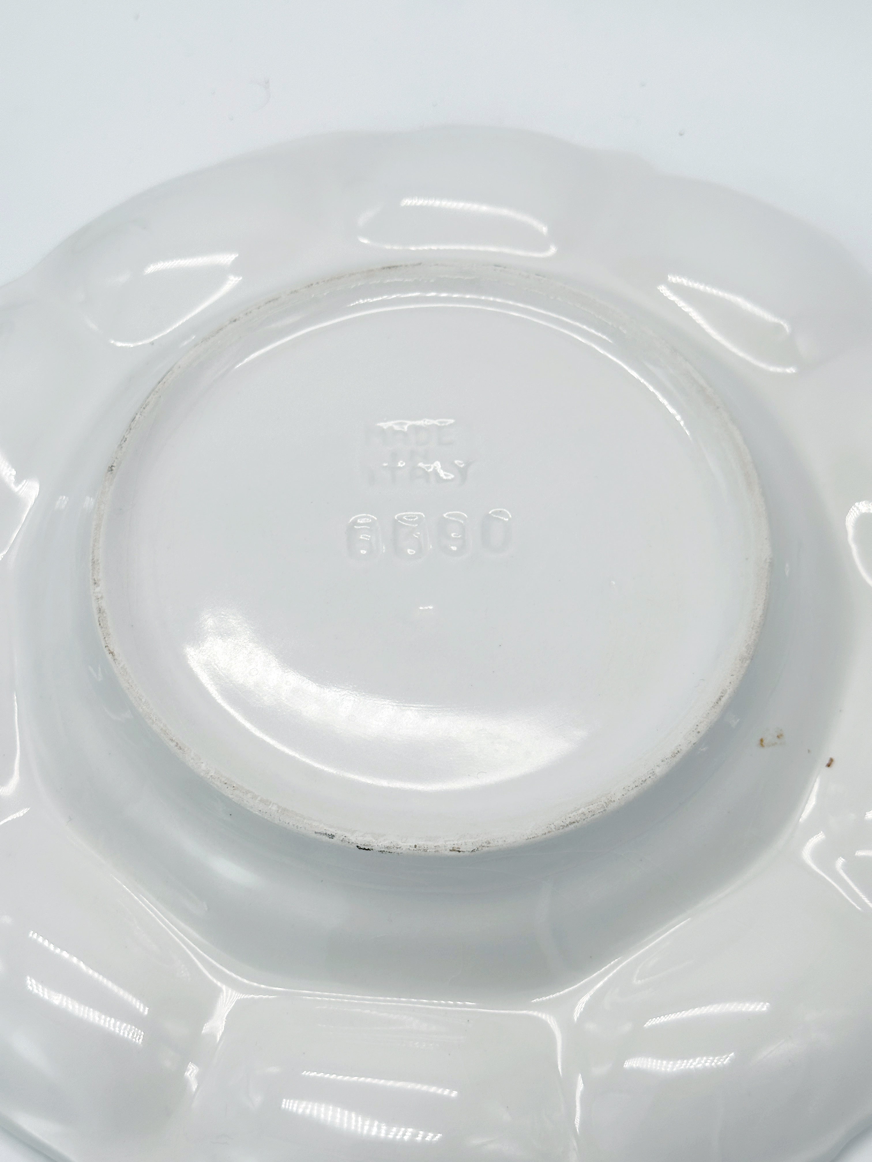 Italienischer Eier-Teller mit Gemüse-Motiv für Ostern 27 cm