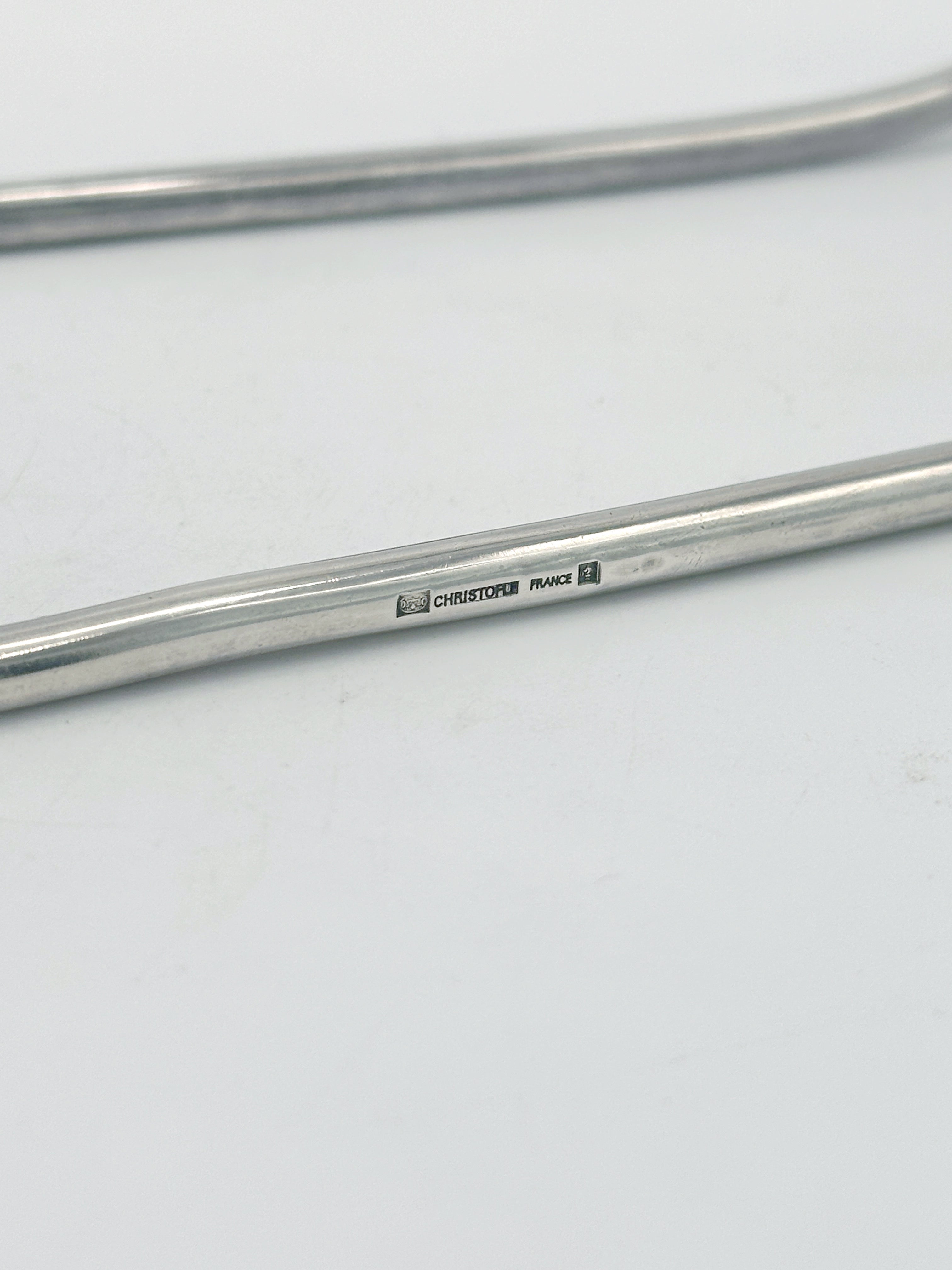 Eleganter Christofle Flaschenhalter versilbert