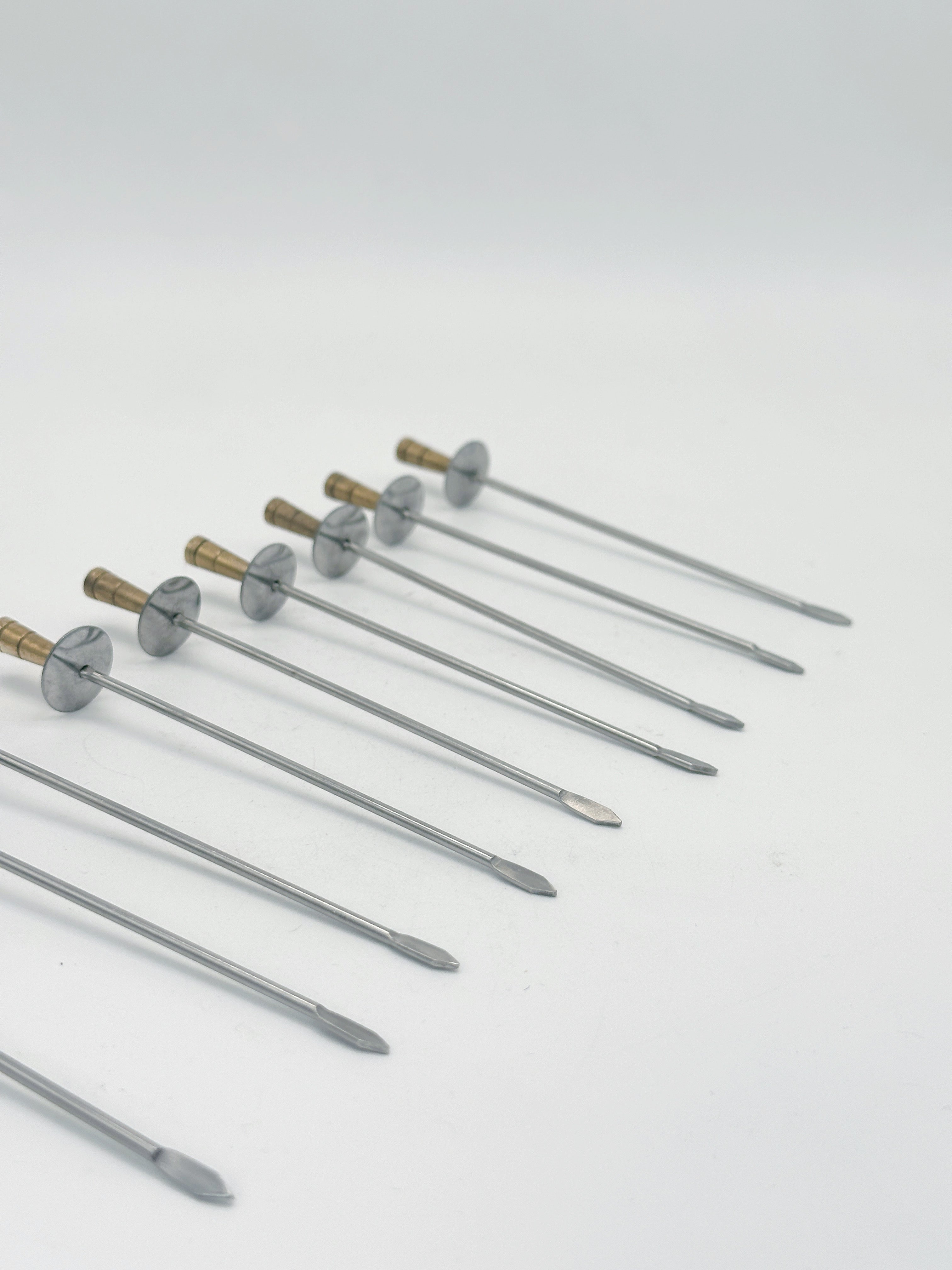 Vintage Cocktailspieße in Degenform