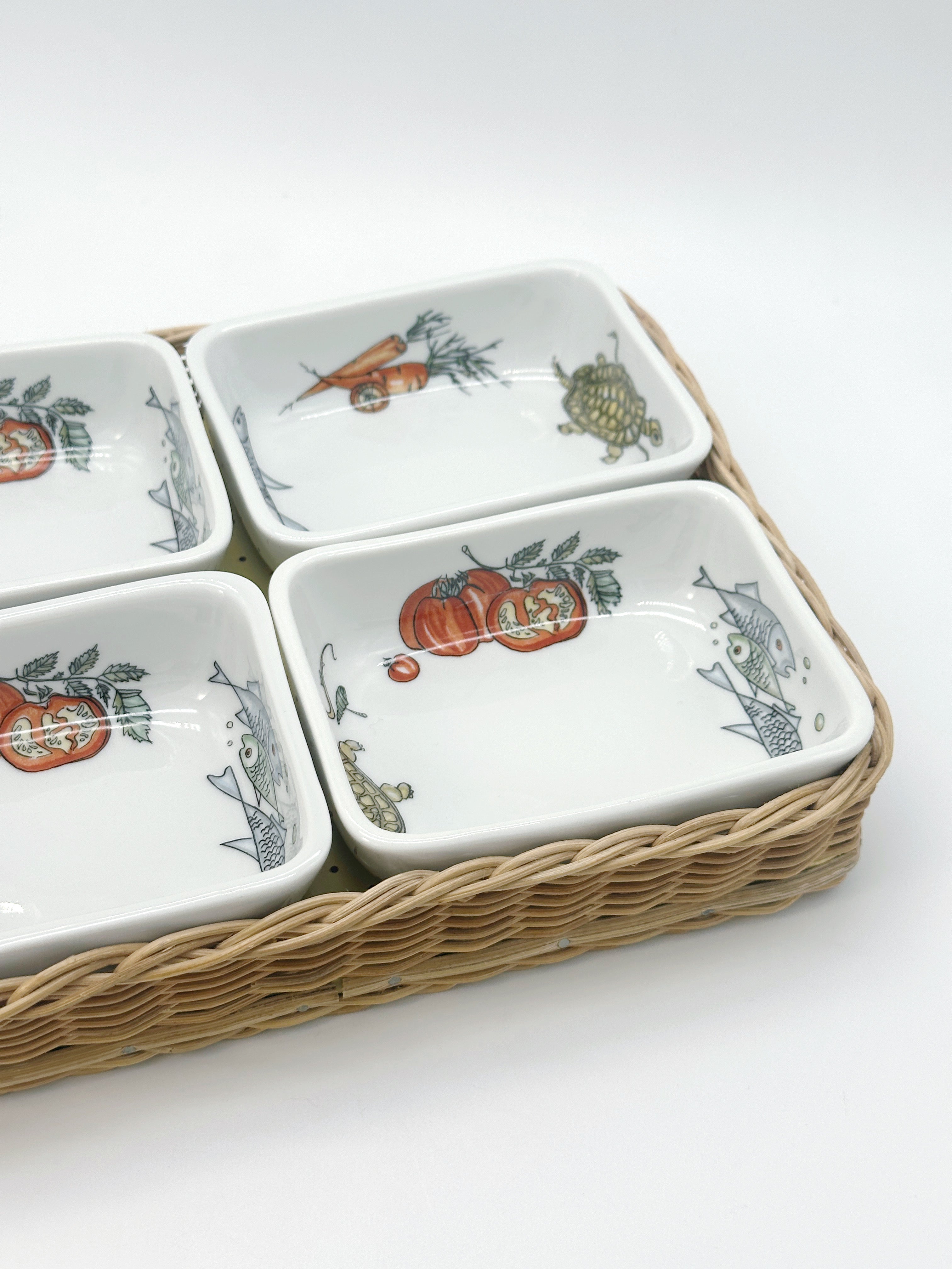 Vintage Menage Set von Krautheim Selb Bavaria