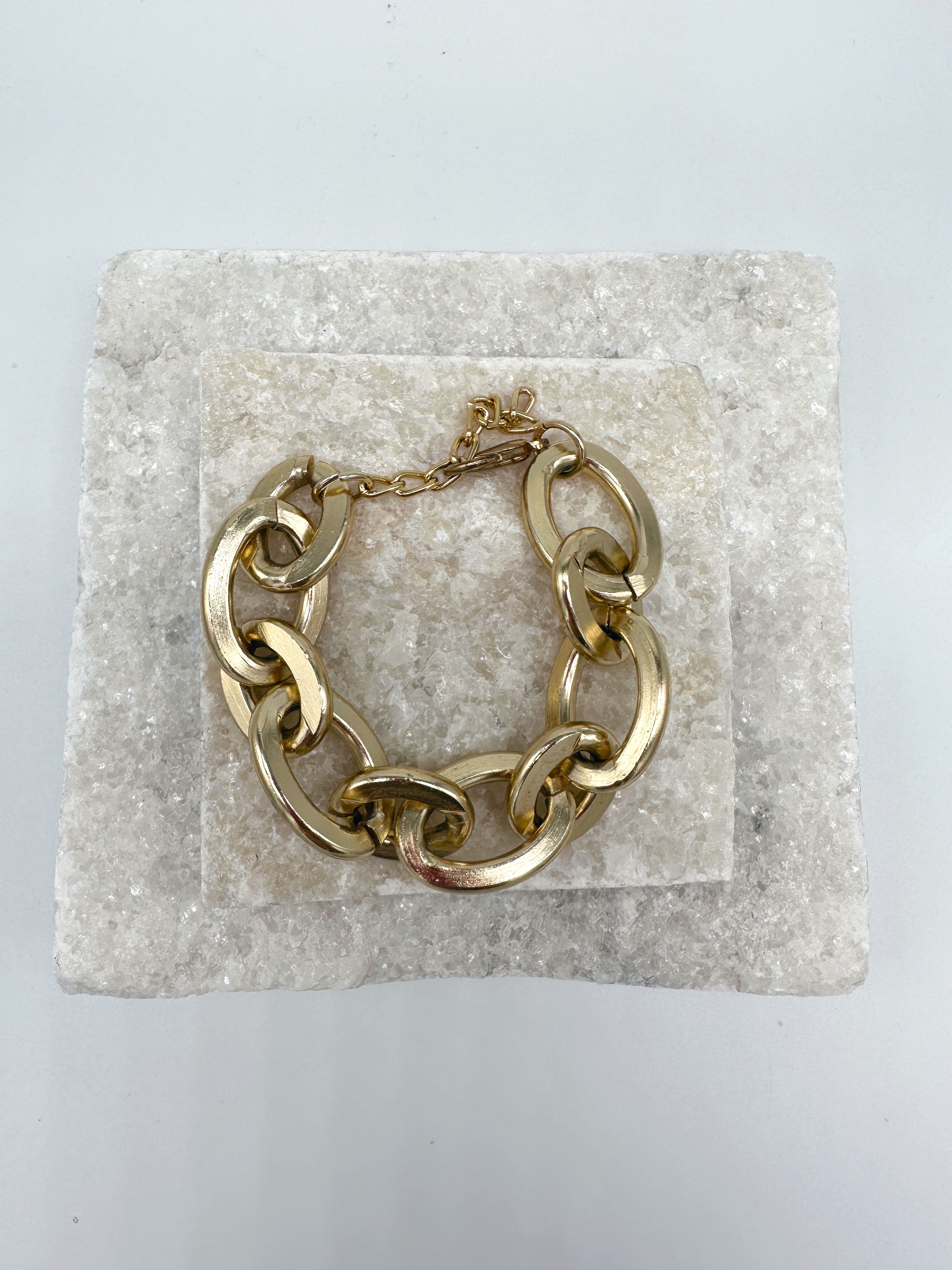 Vintage Gliederarmband mit großen Gliedern