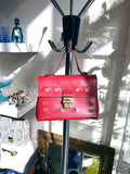 Vintage Handtasche rot