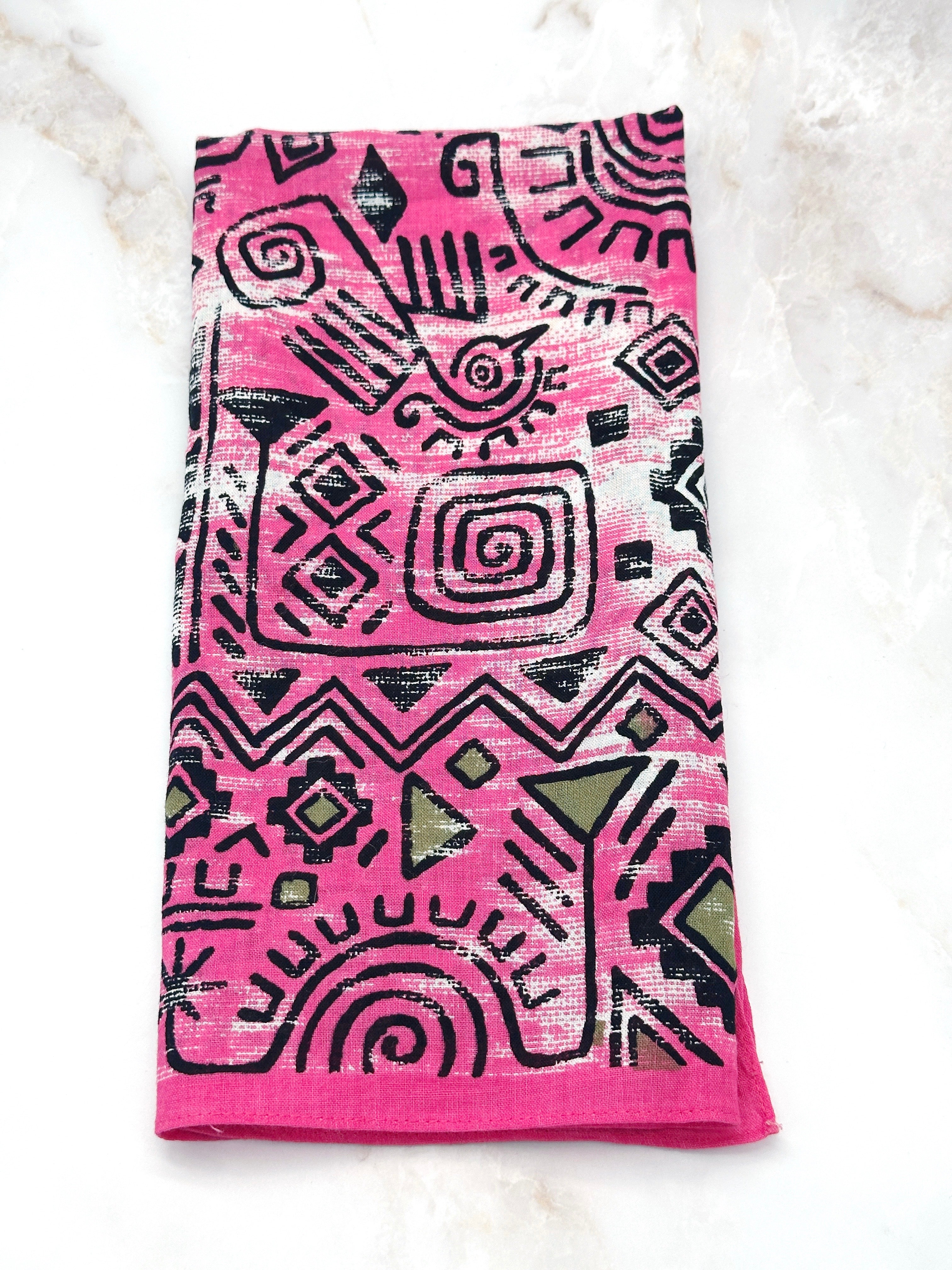 Vintage Nikki cotton scarves