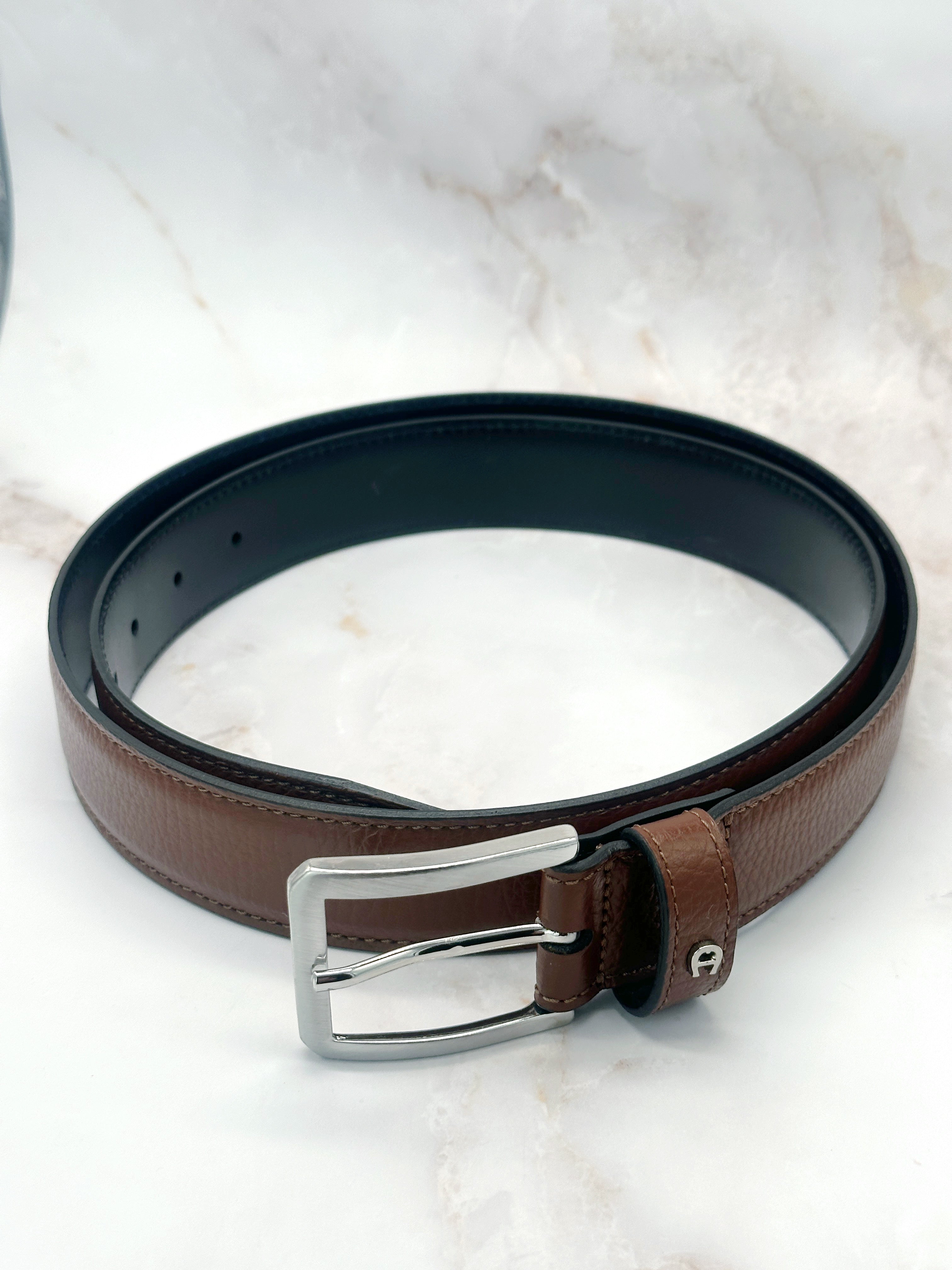 Gürtel von Aigner aus braunem Leder