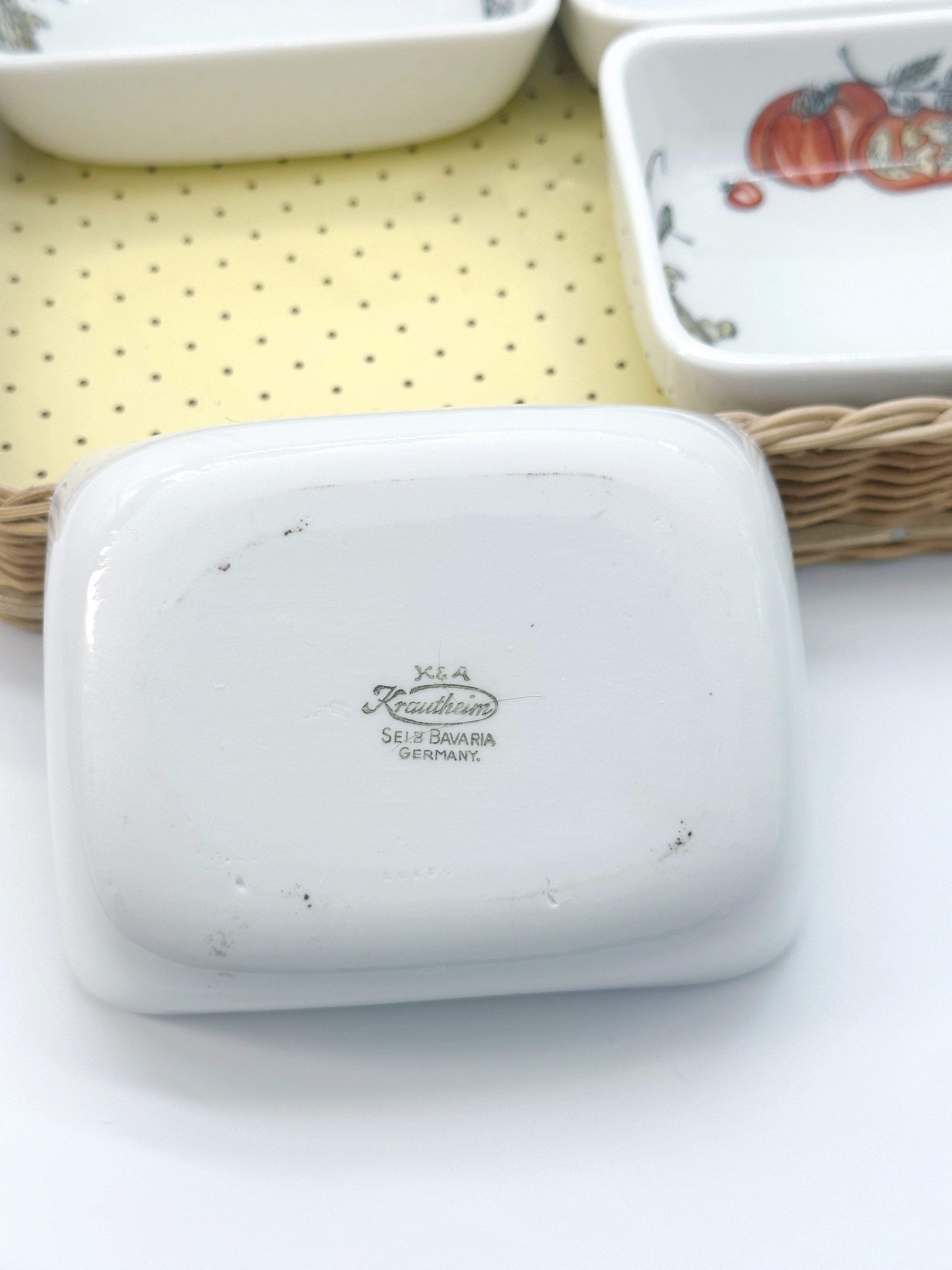 Vintage Menage Set von Krautheim Selb Bavaria