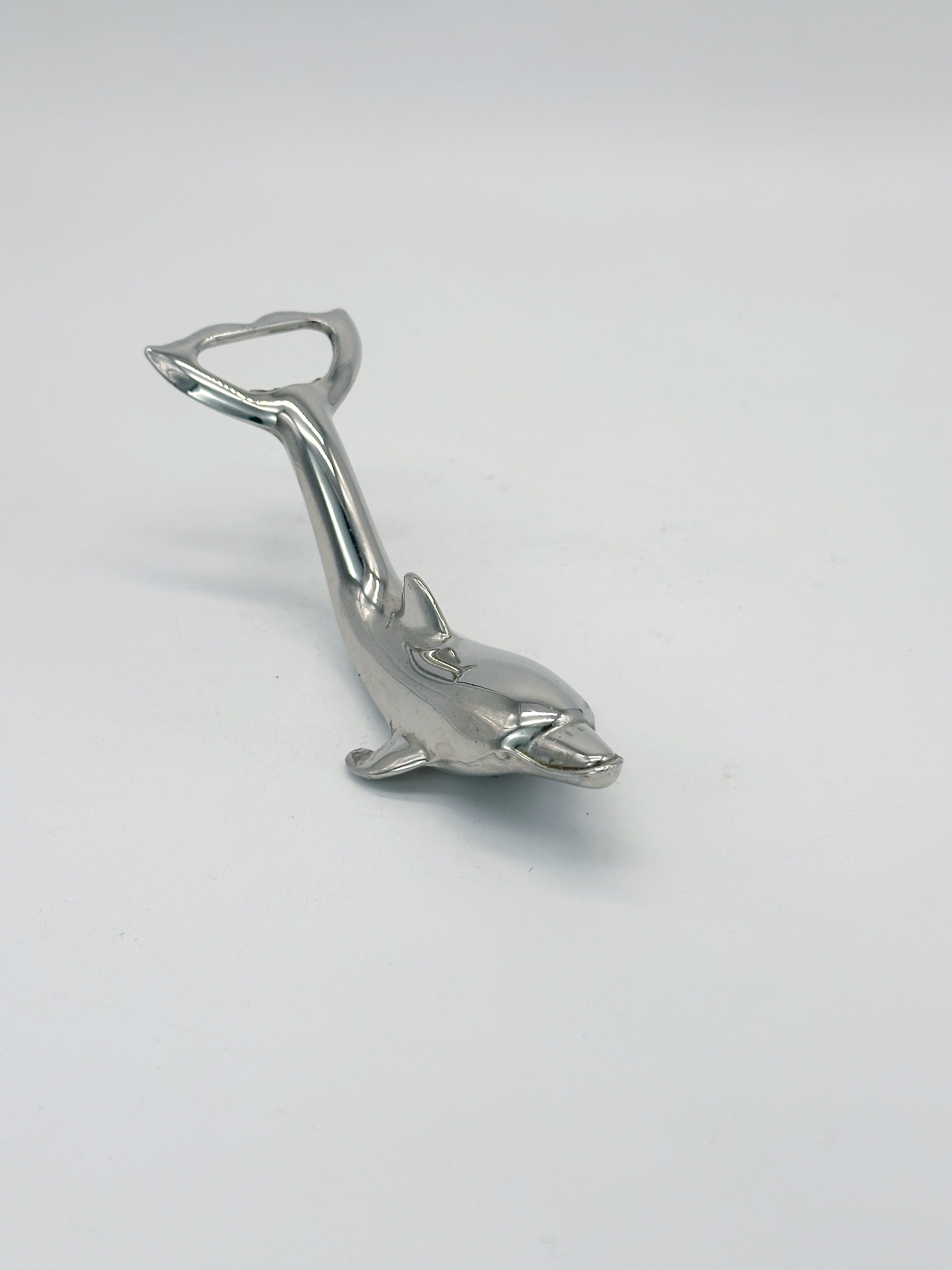 Vintage Flaschenöffner Delfin von BMF versilbert