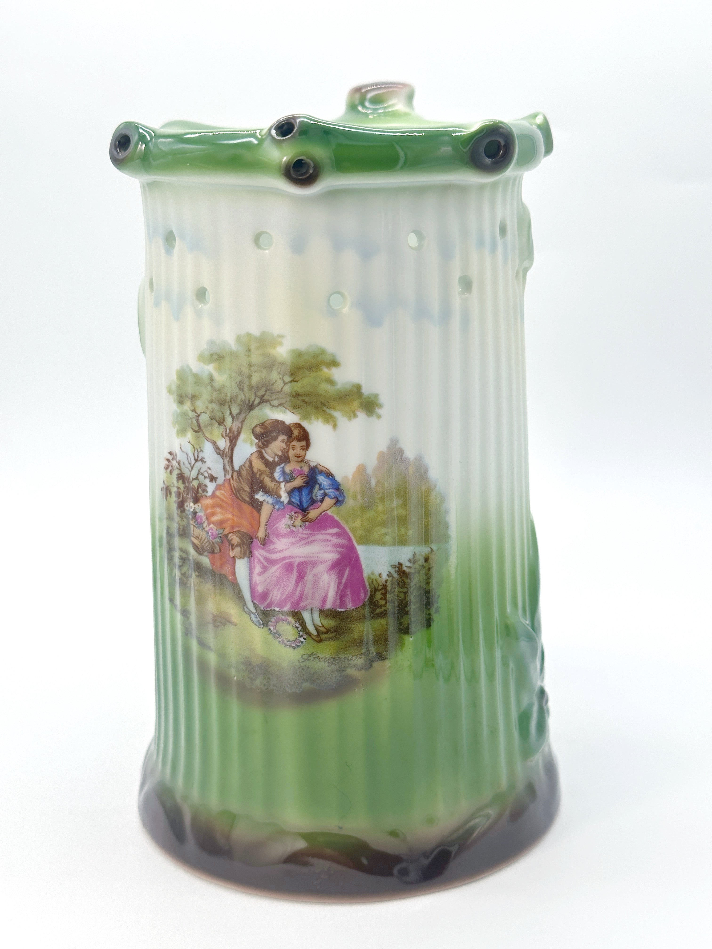 Vintage Lithophanie Krug | Erotischer Scherzkrug von Gerold Porzellan