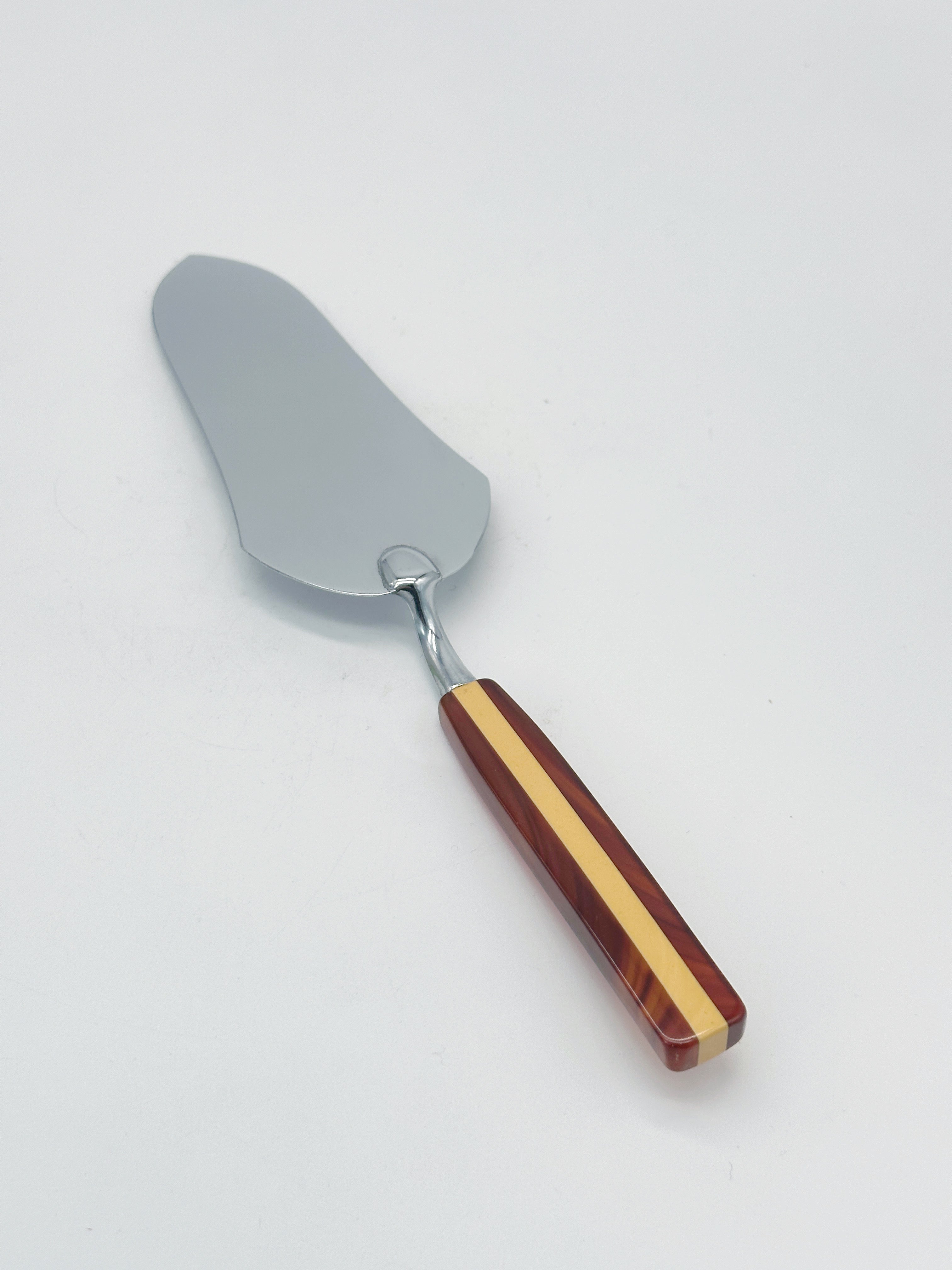 Vintage Kuchenheber mit Bakelitgriff in Originalbox