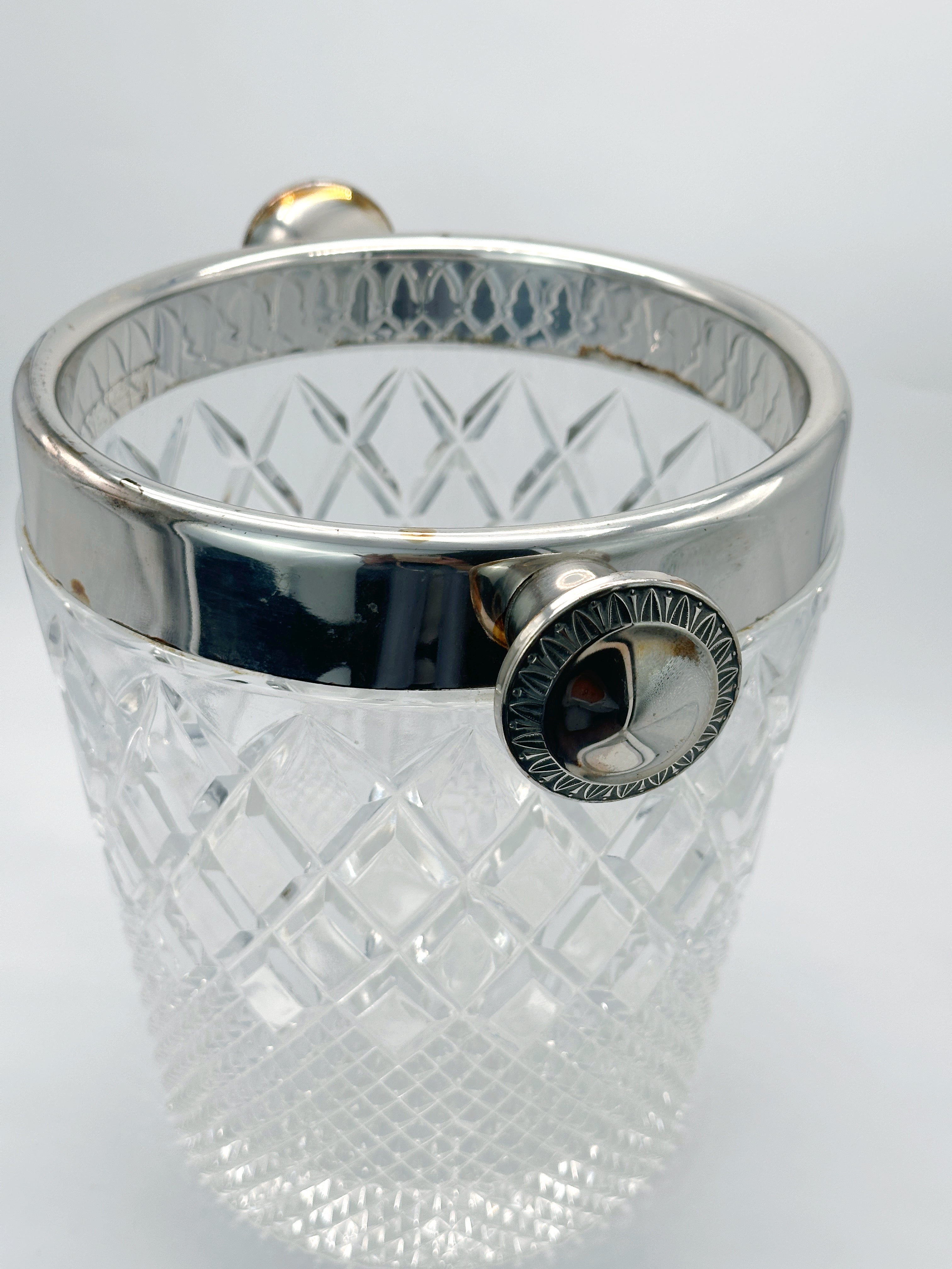 Eleganter Midcentury Sektkühler