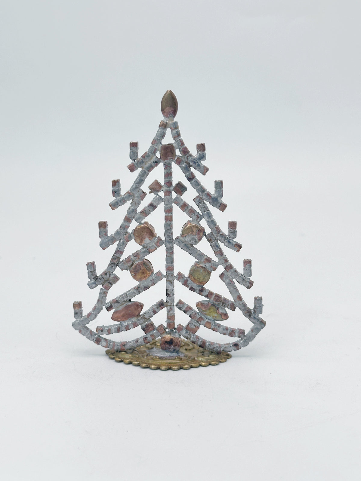 Gablonzer Vintage Christbaum in klassischer Form