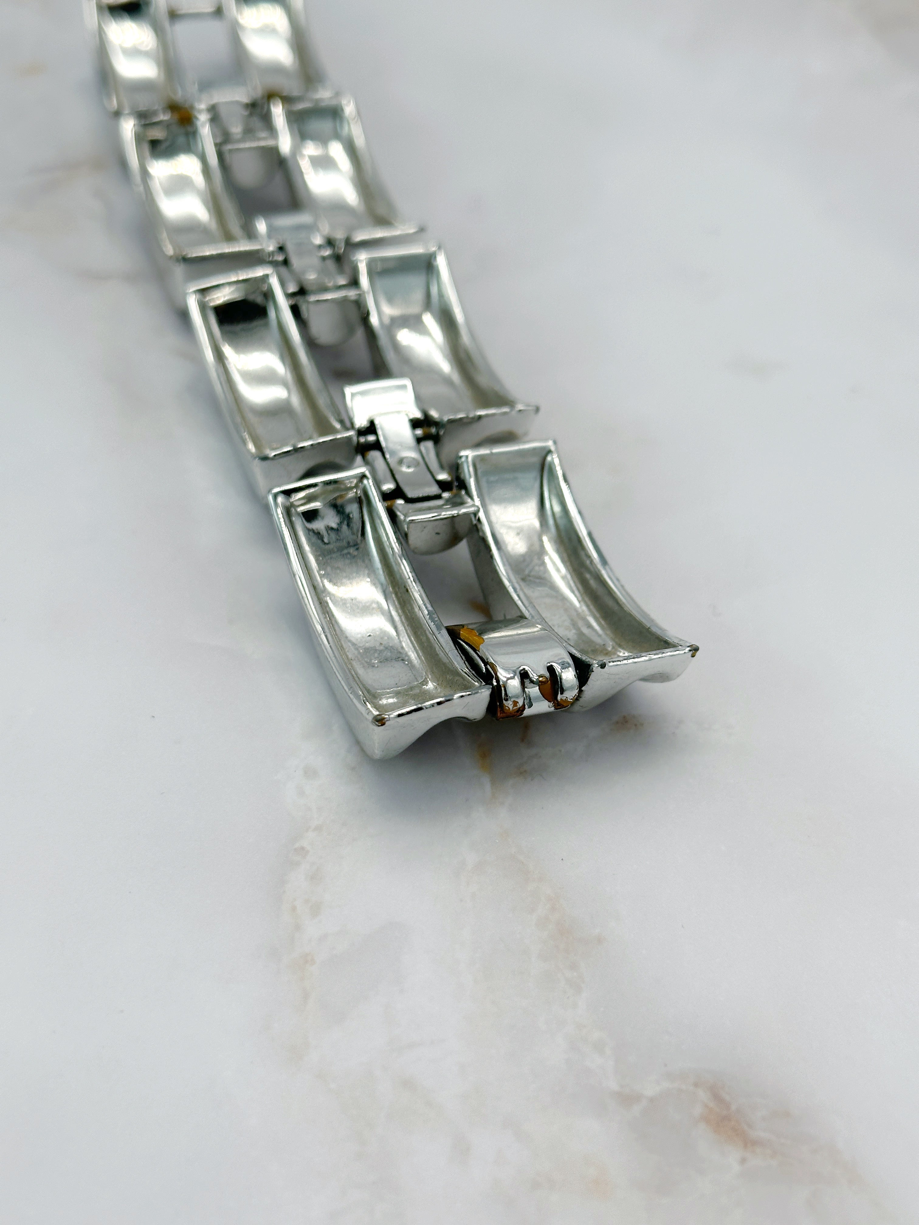 Massives Vintage Statement-Gliederarmband