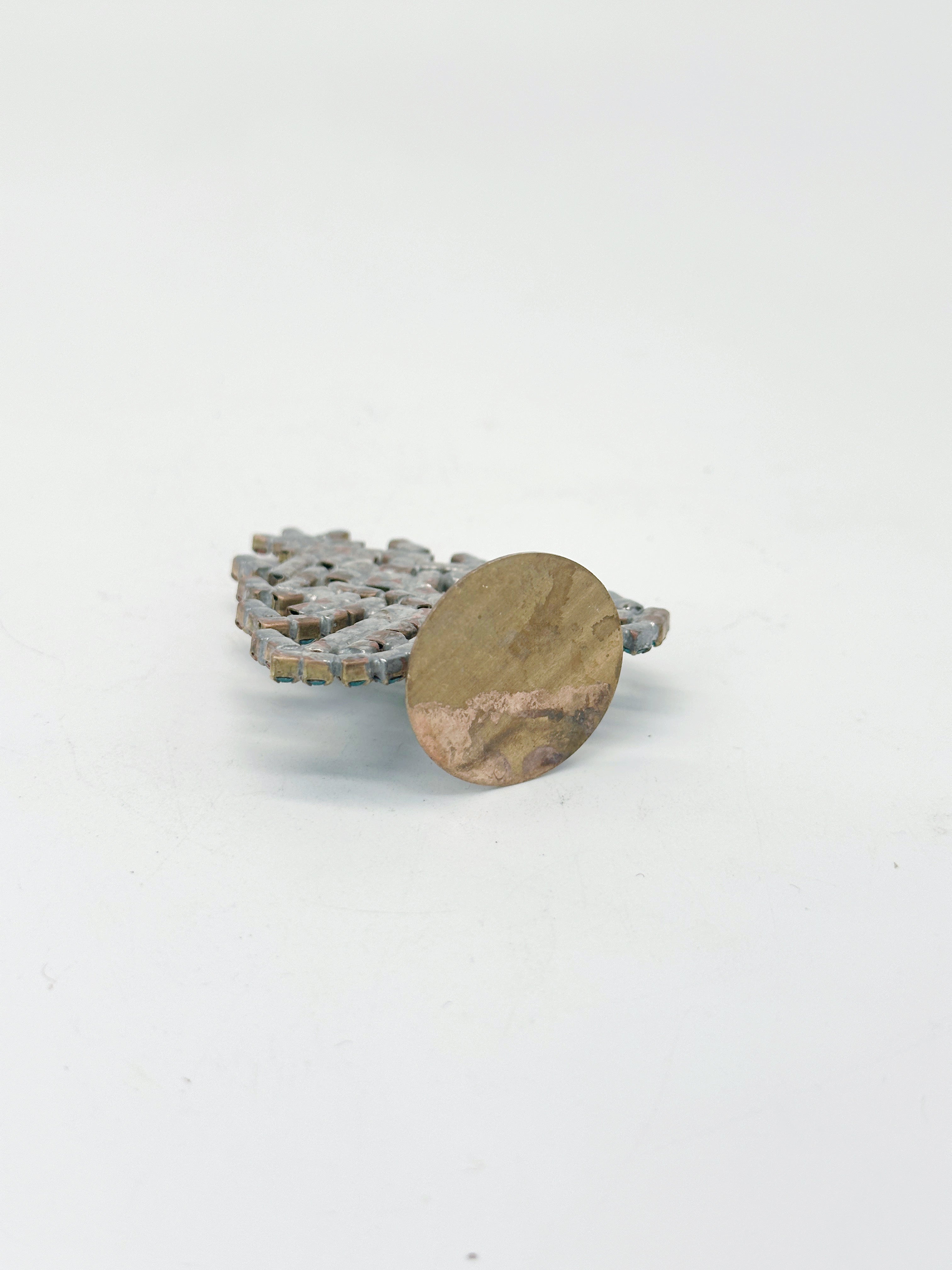 Zierlicher Gablonzer Mini-Christbaum aus Strass