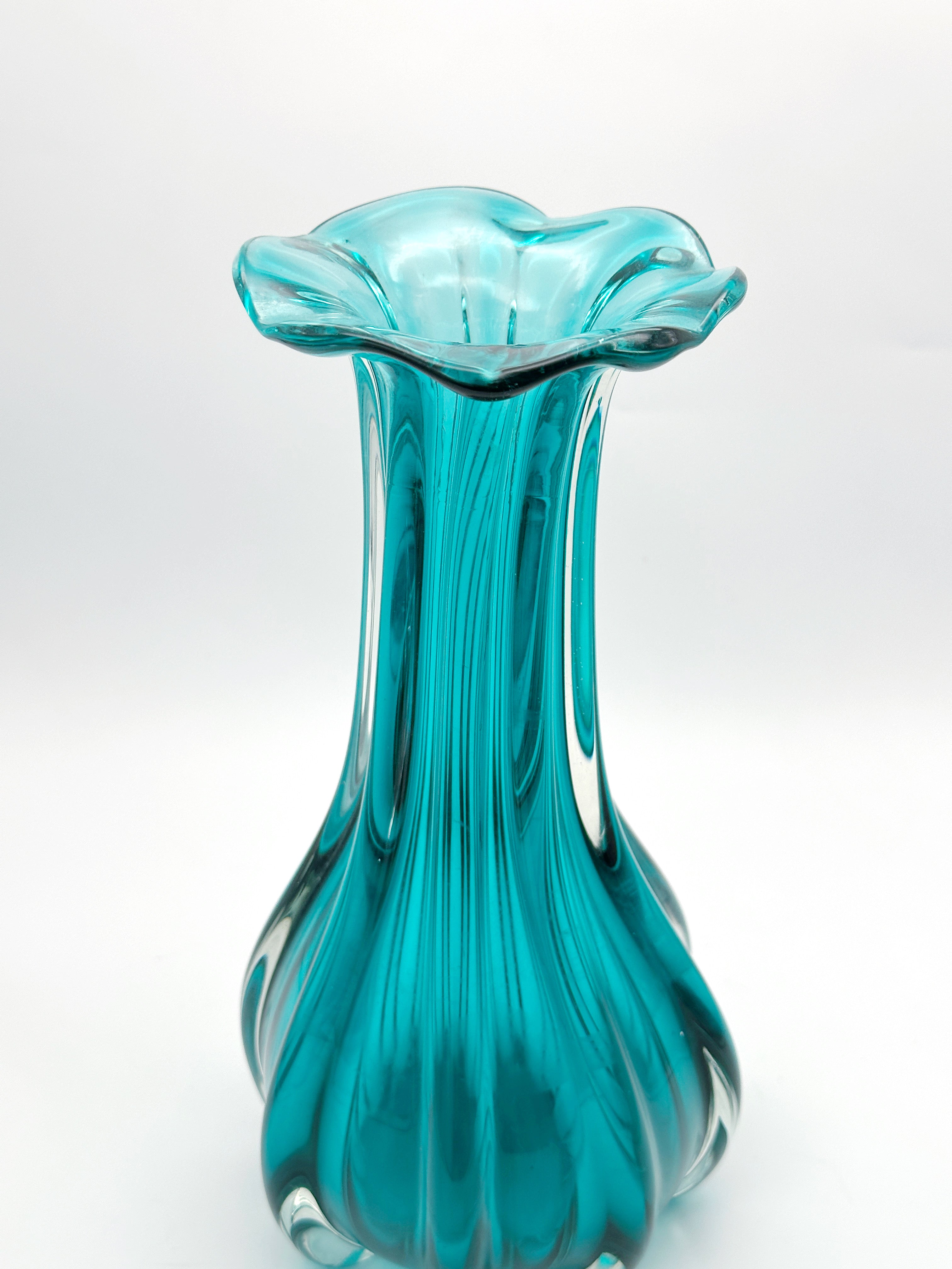Türkise Midcentury Vase