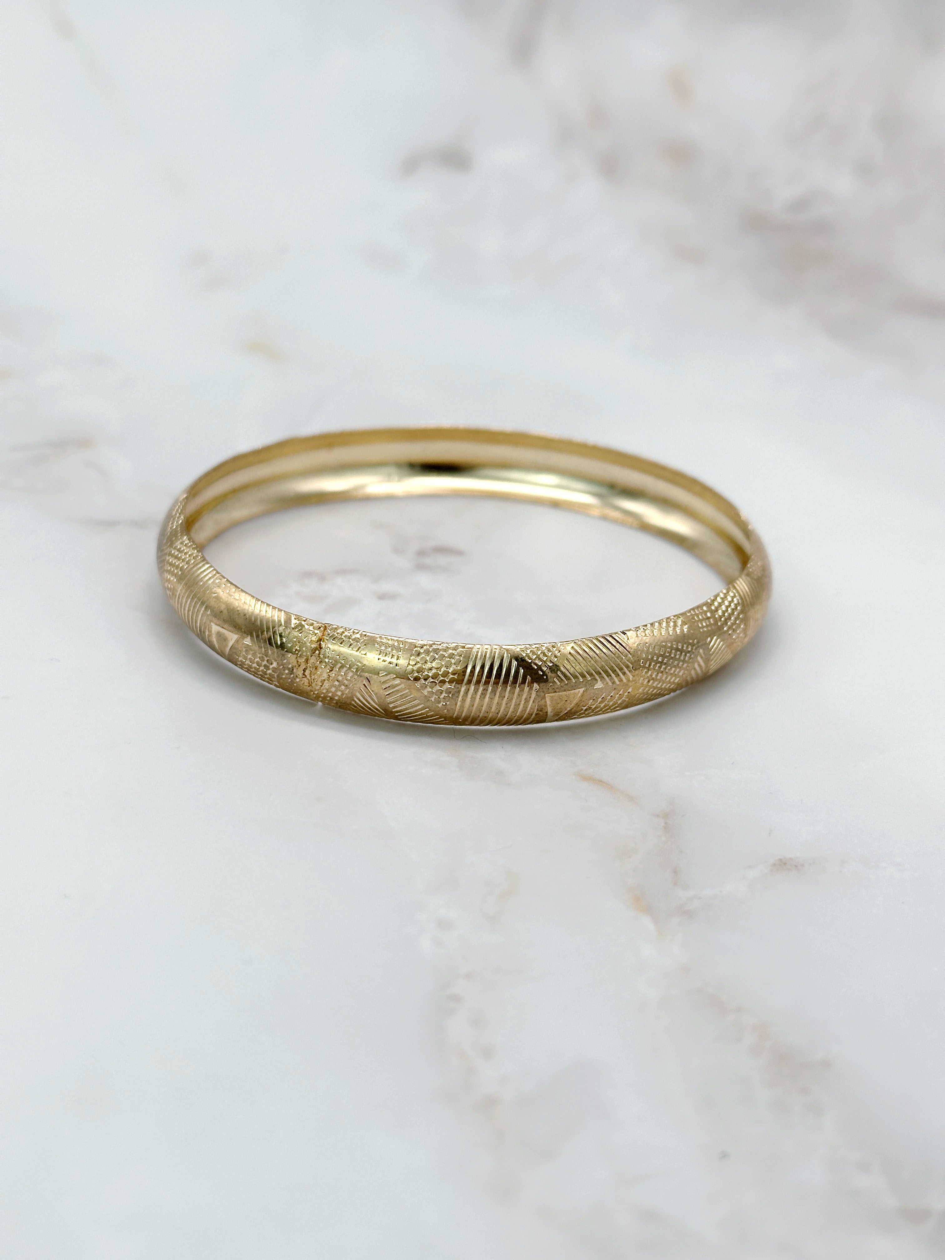 Vintage embossed bracelet