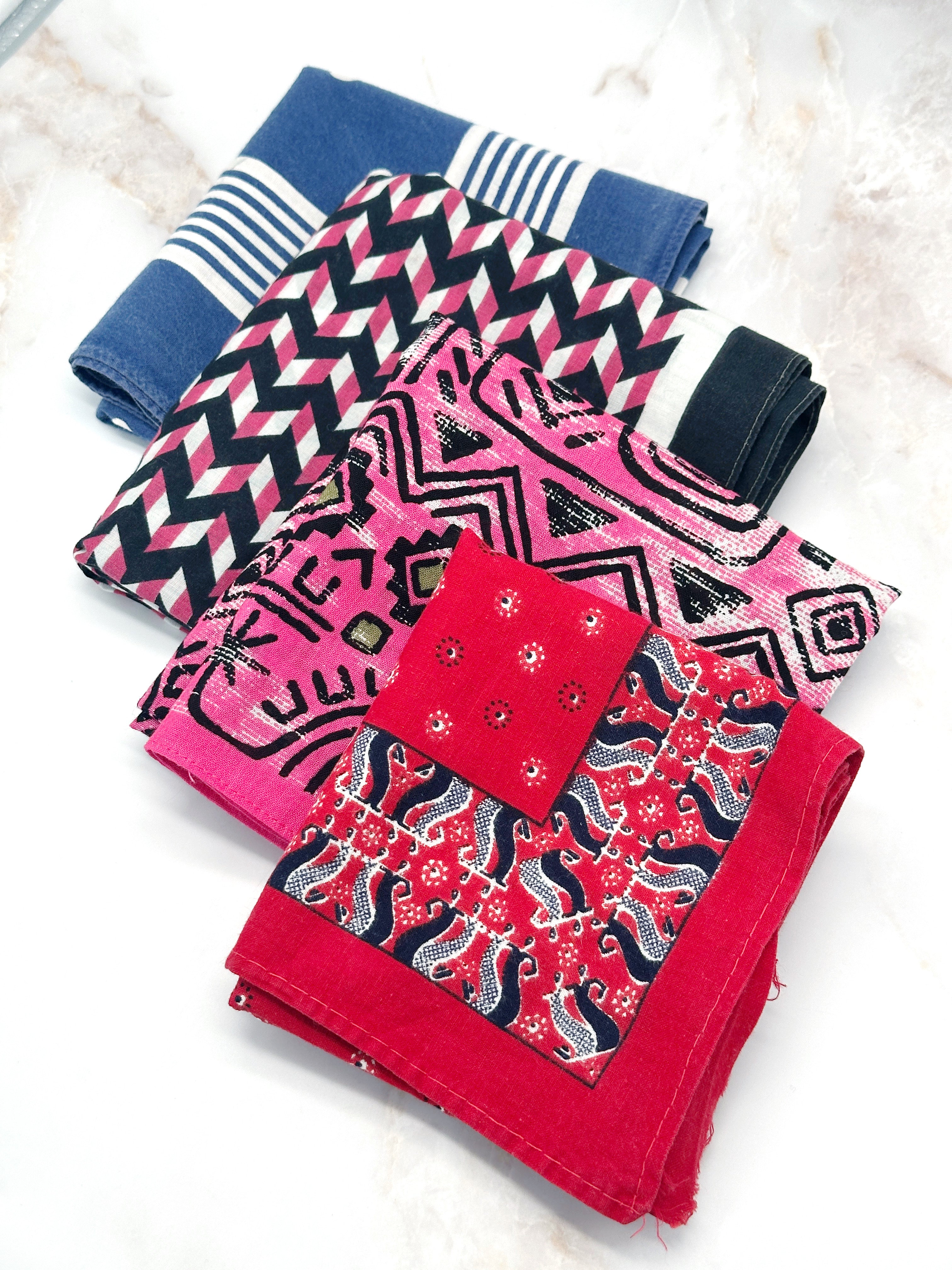Vintage Nikki cotton scarves