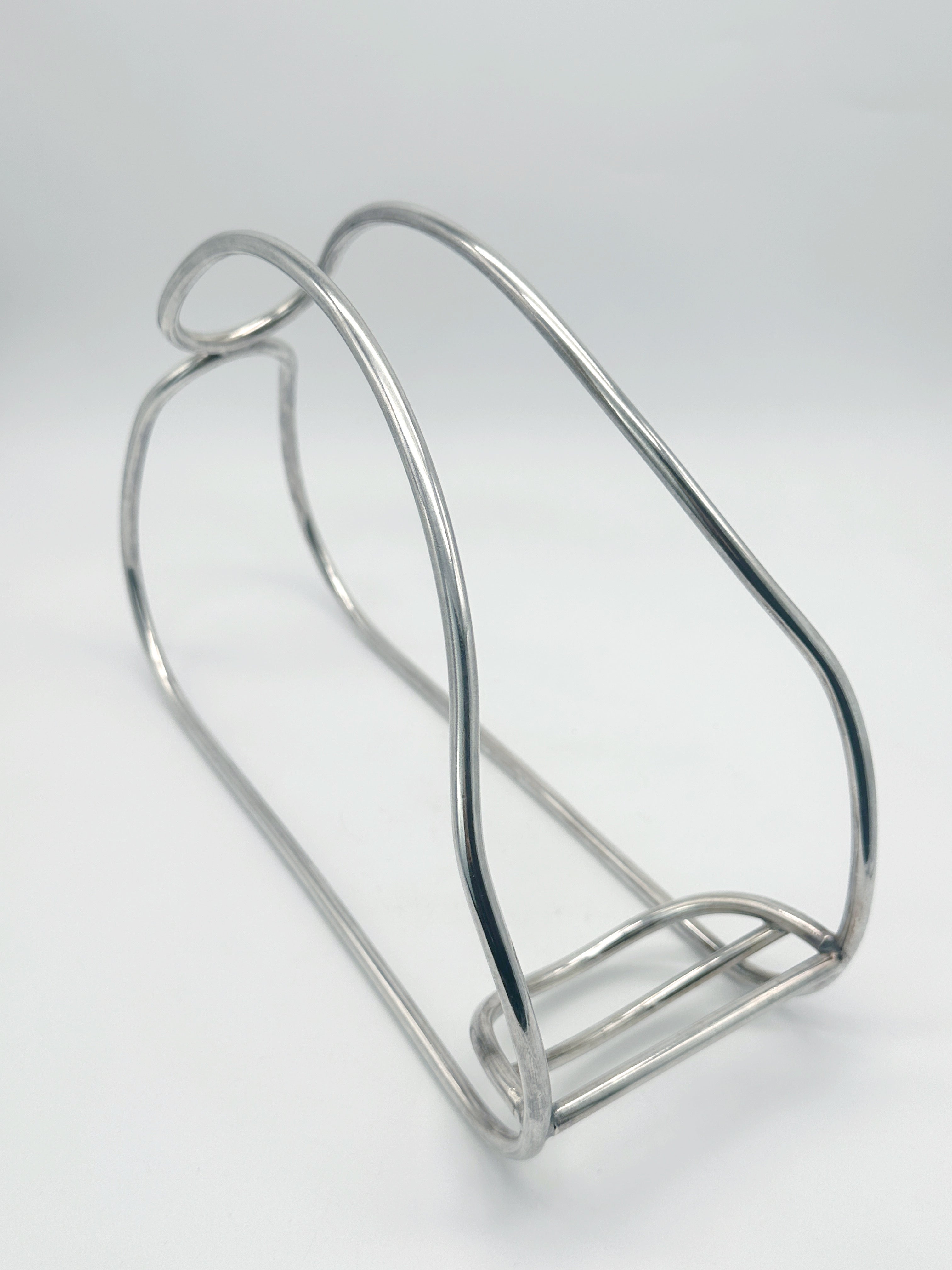 Eleganter Christofle Flaschenhalter versilbert