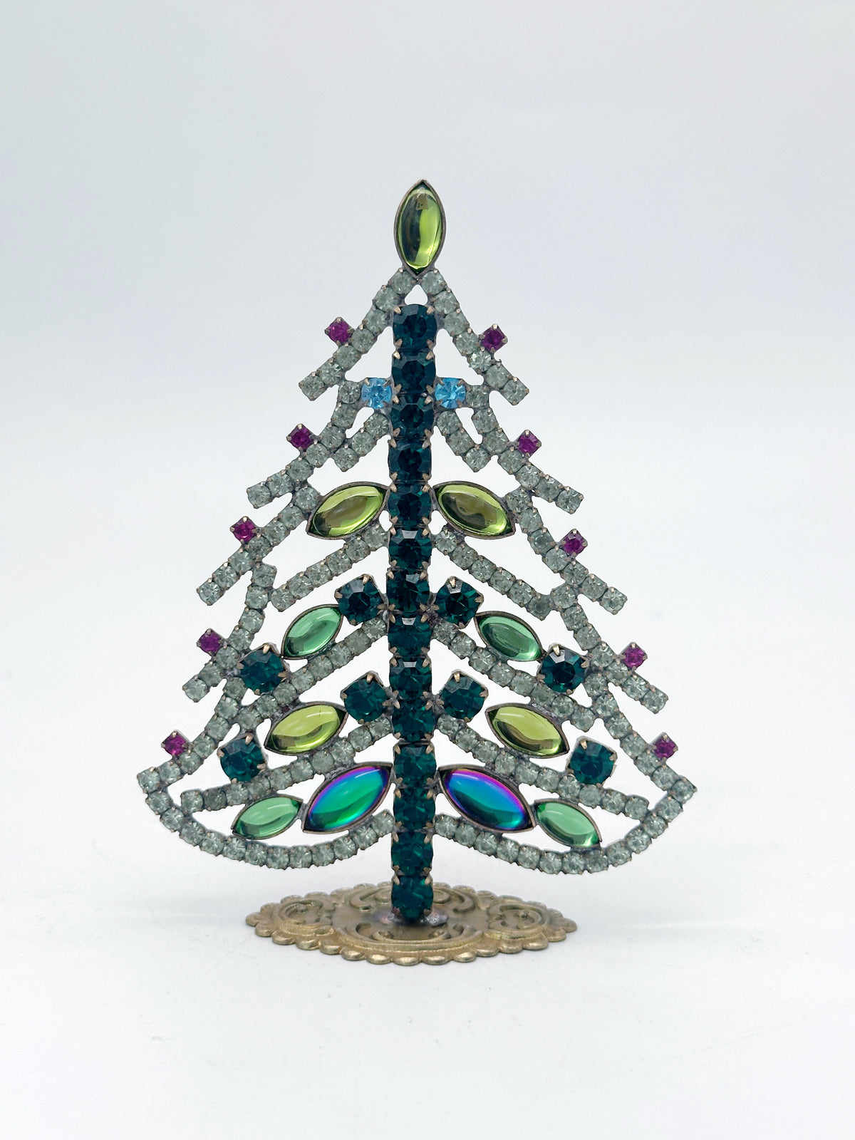 Gablonzer Christbaum zum Stellen in klassischer Form