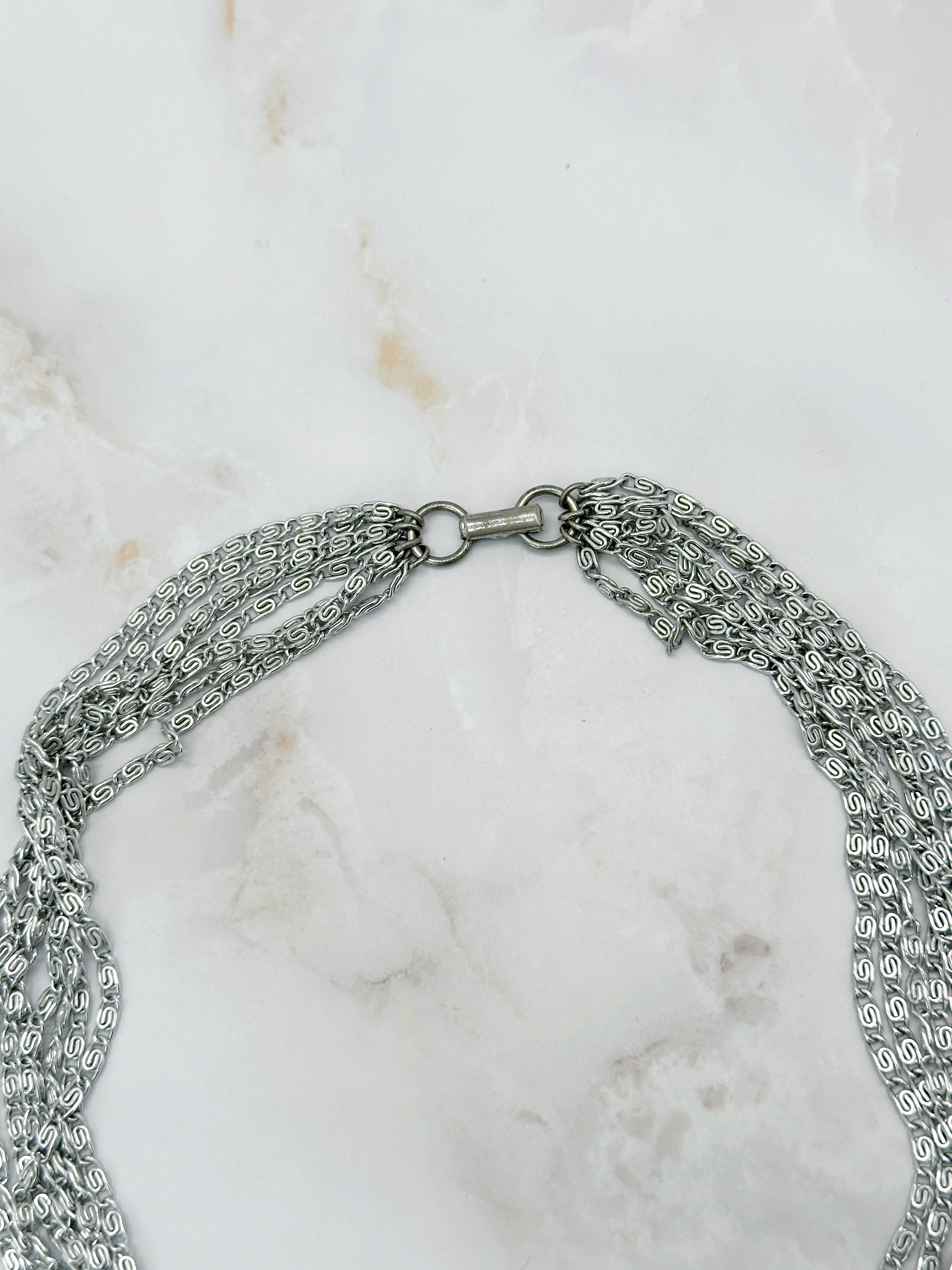 Signiertes Vintage Choker Collier von Sarah Coventry