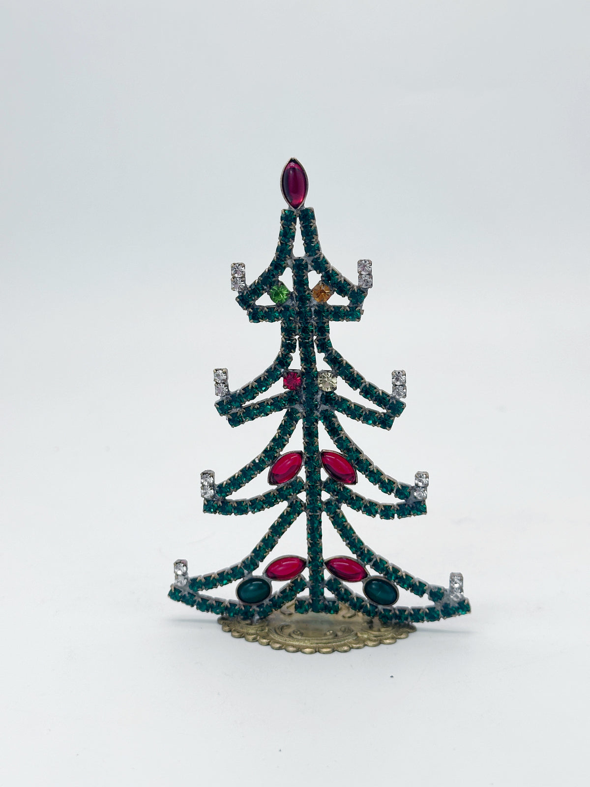Gablonzer Vintage Christbaum in klassischer Form