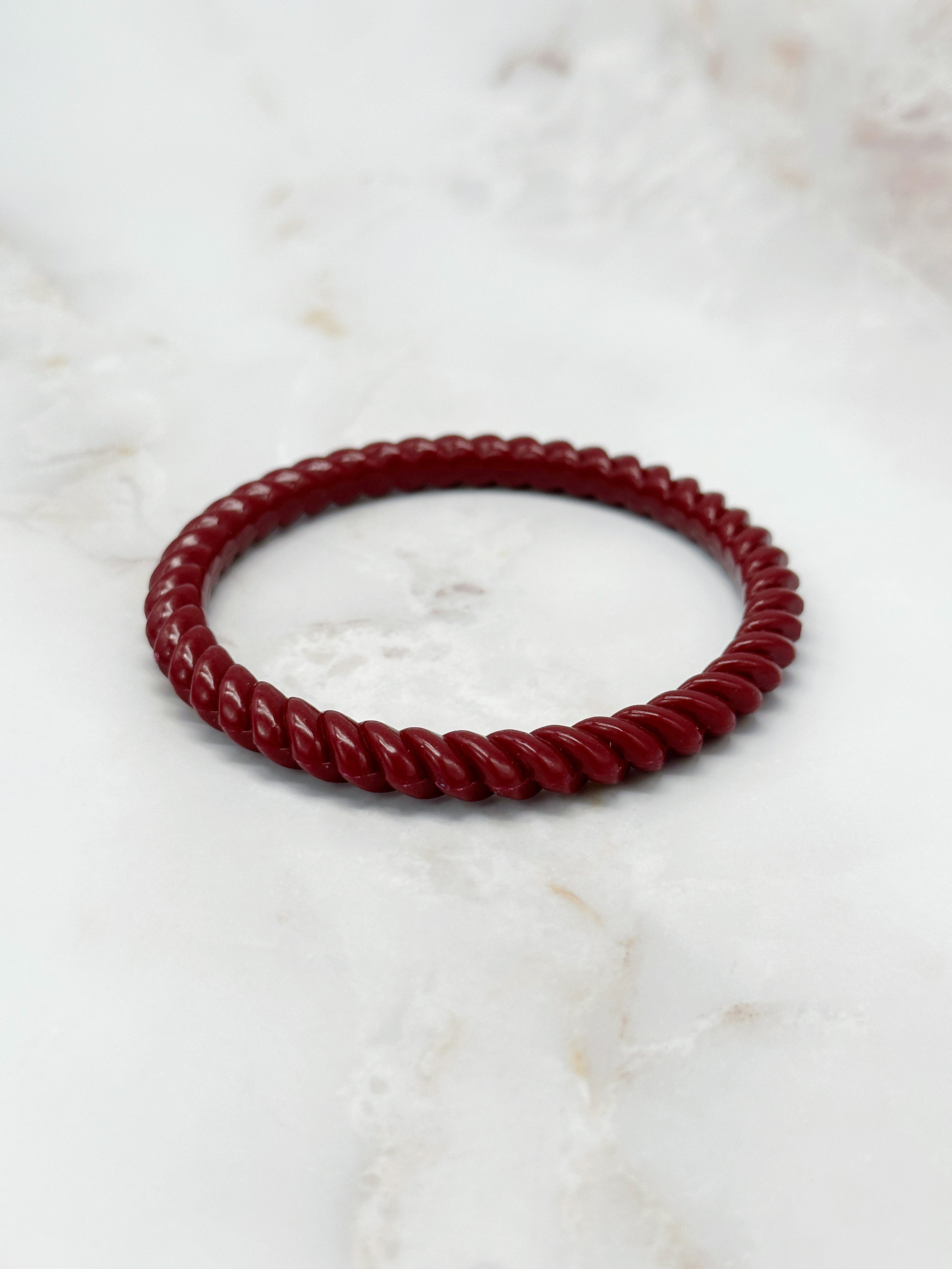 Vintage twisted bangles