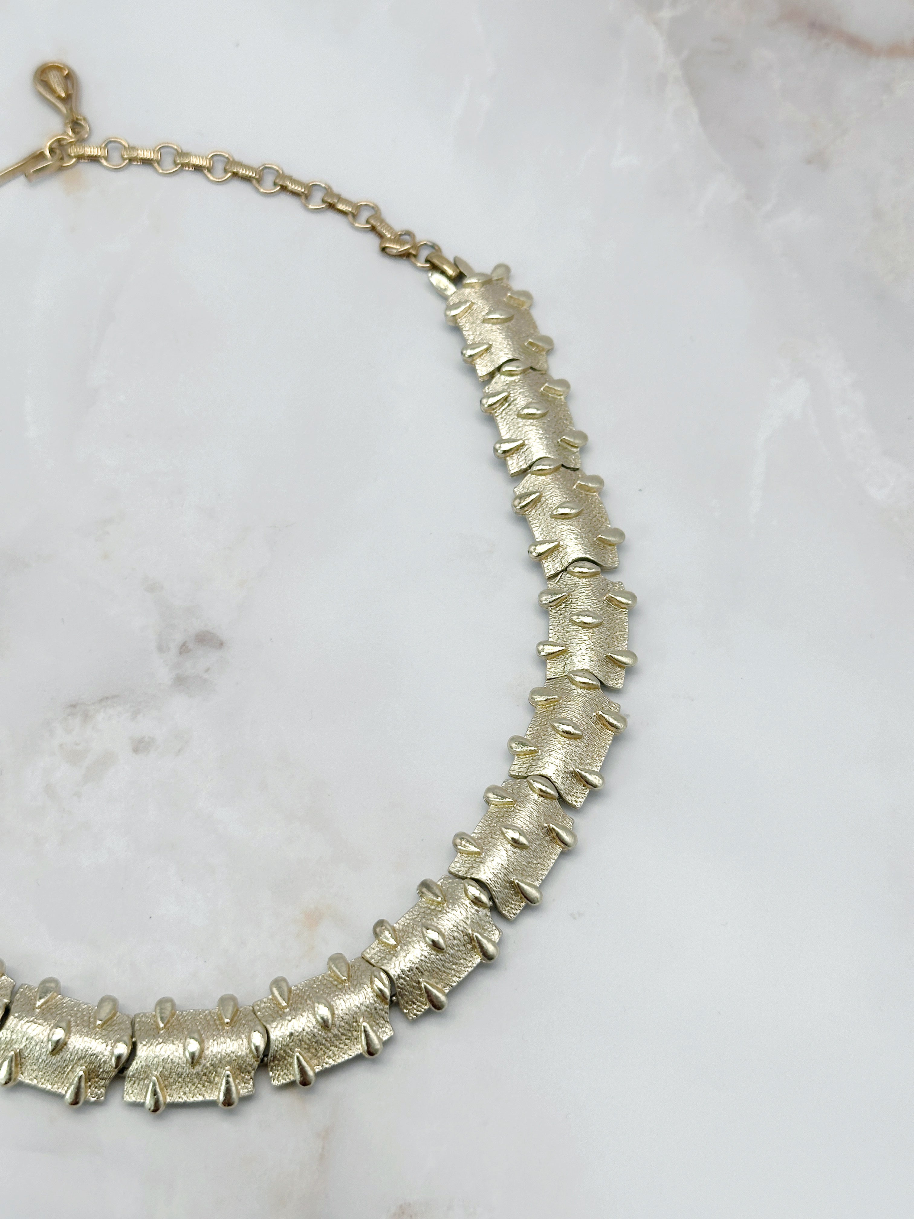 Signierte Vintage Gliederhalskette von CORO